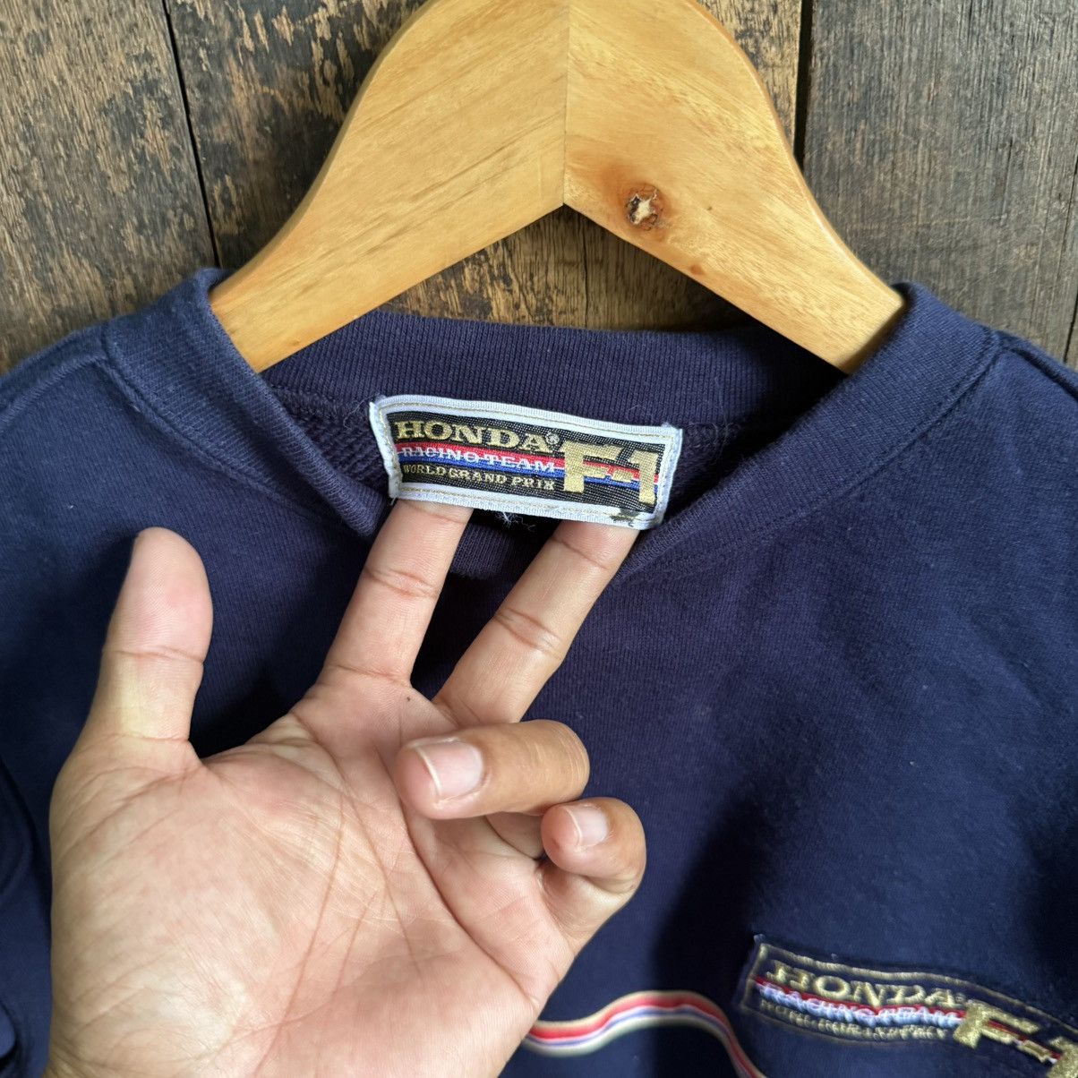 Honda Vintage Honda F1 Racing Team World Grandprix Sweatshirt Size US S / EU 44-46 / 1 - 5 Thumbnail