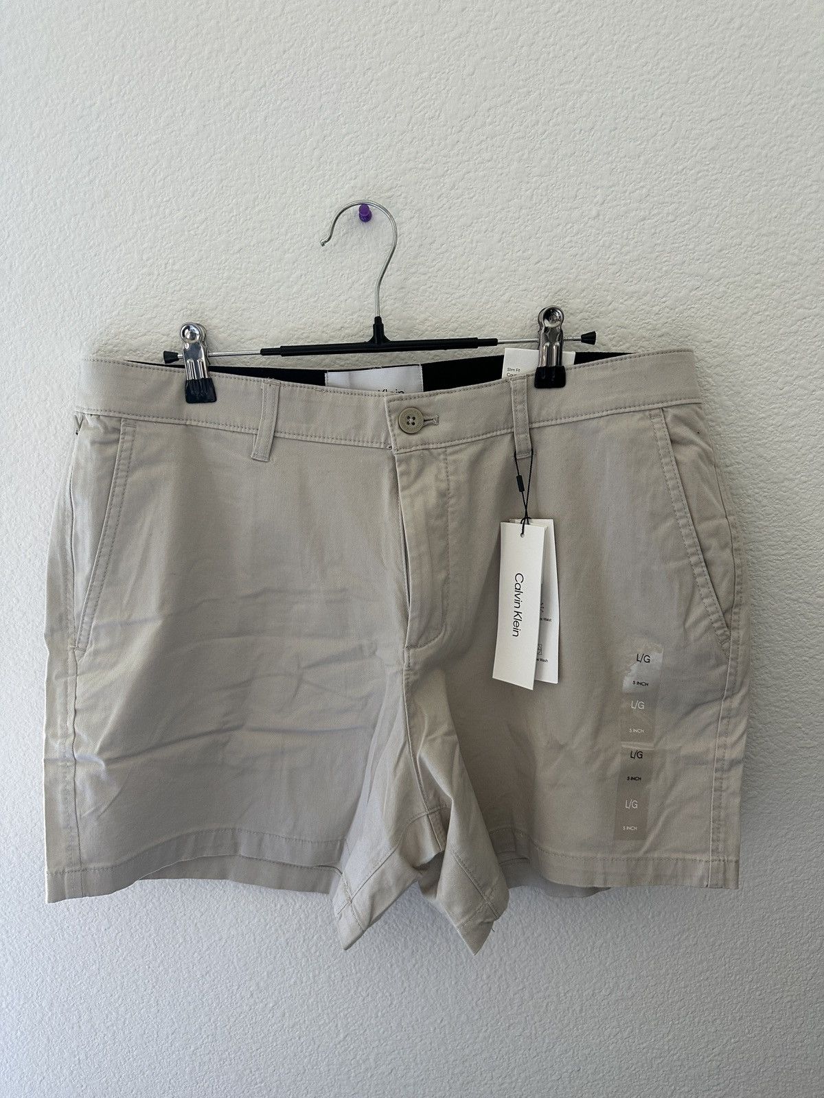 Calvin Klein Slim Fit Calvin Klein shorts NWT Large Size US 34 / EU 50 - 1 Thumbnail