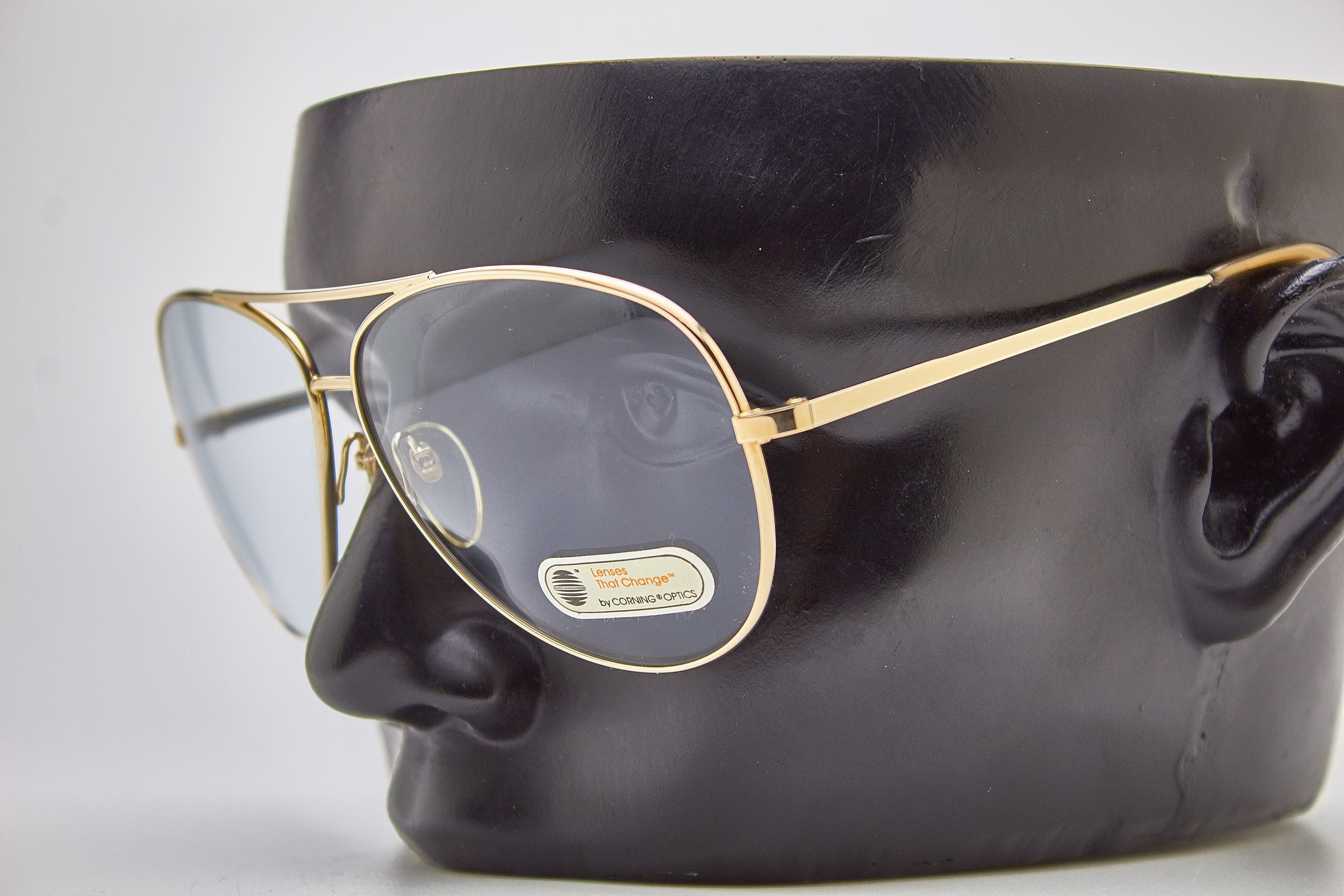 Serengeti SERENGETI quiet luxury 80s oversized gold thin metal specs Size ONE SIZE - 9 Thumbnail