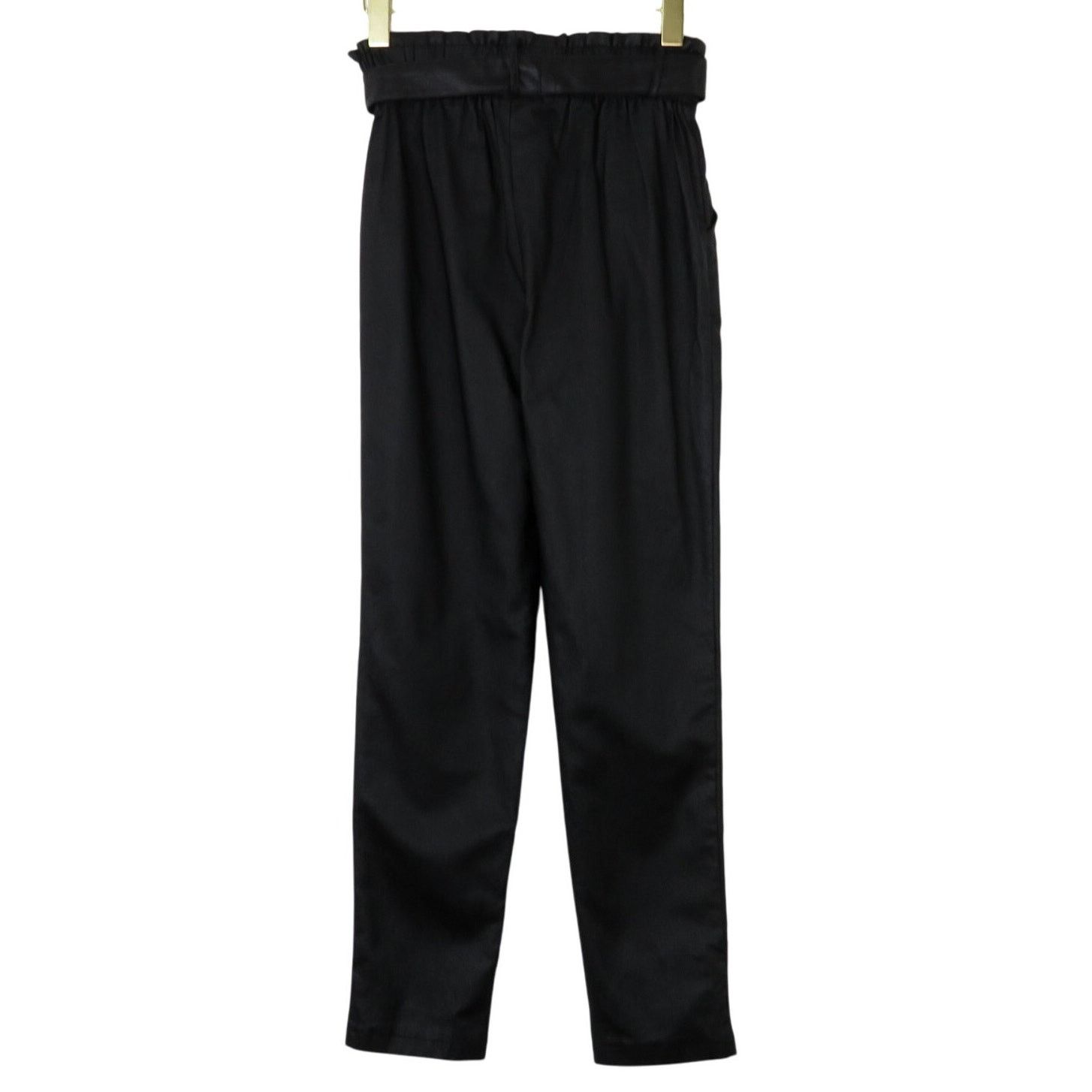 Other Windsor Faux Black Leather High Rise Straight Leg Small Size 26" / US 2 / IT 38 - 3 Thumbnail