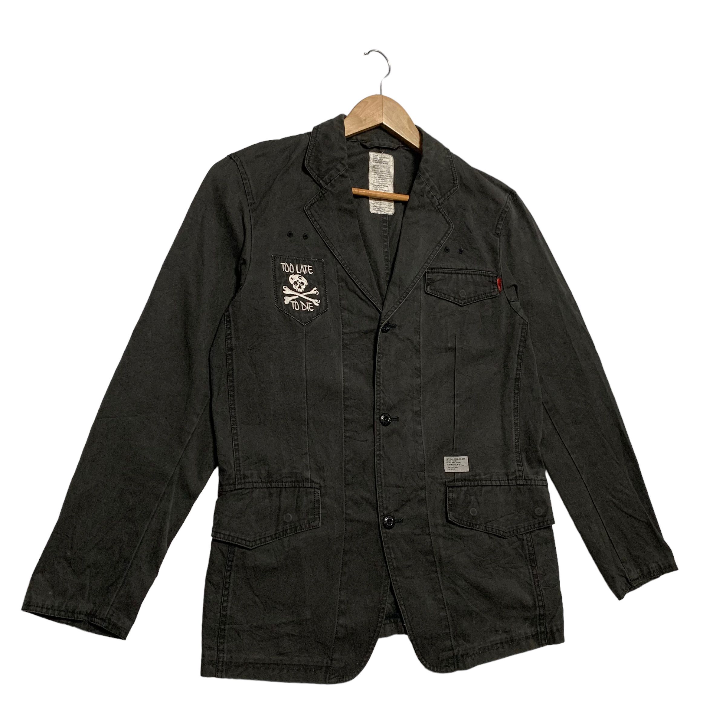 Wtaps Wtaps Too Late To Die Chore Jacket Size US M / EU 48-50 / 2 - 3 Thumbnail