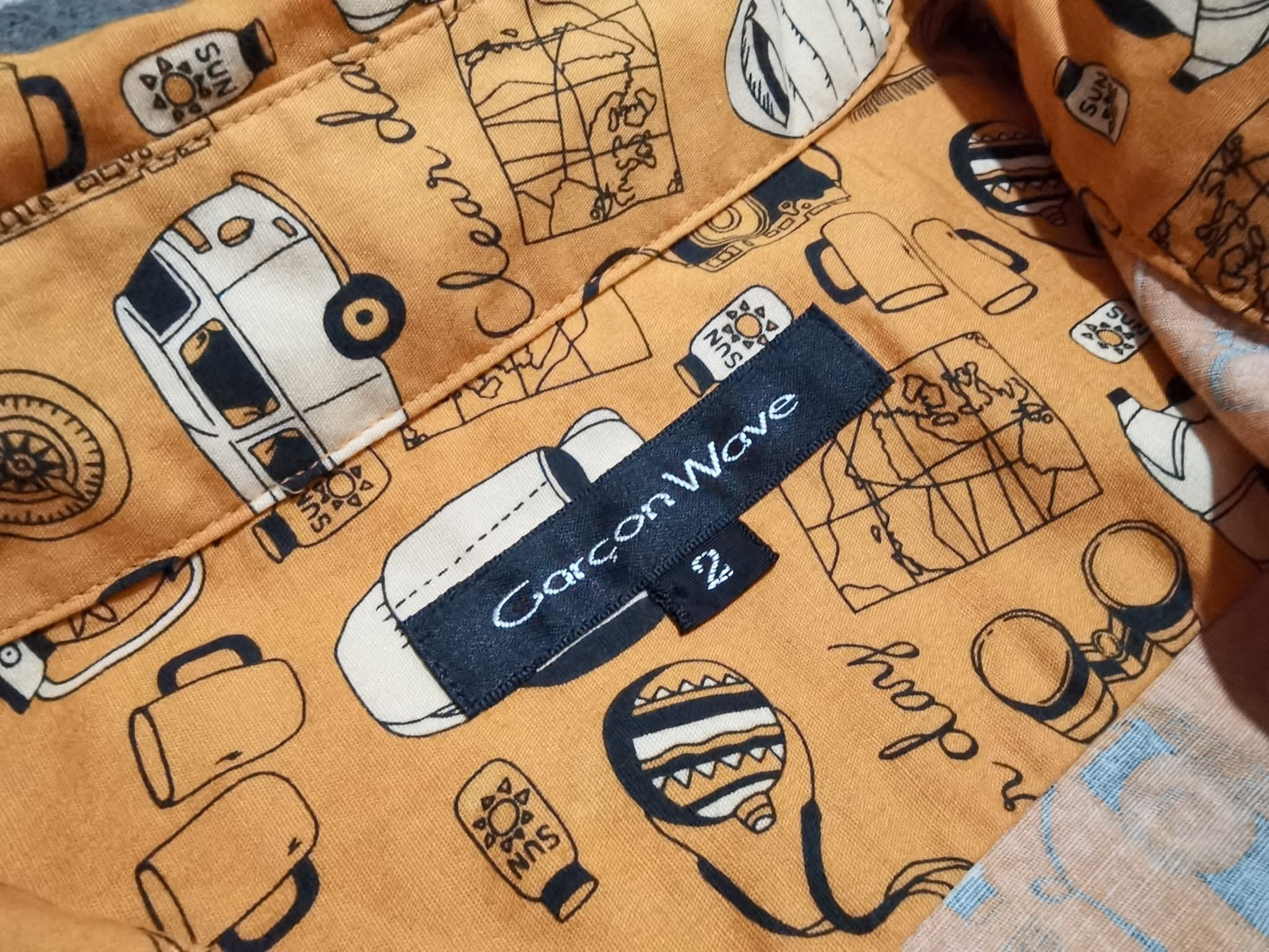 Japanese Brand Cargon Wave outdoor motif japan made S 2092 Size US S / EU 44-46 / 1 - 5 Thumbnail