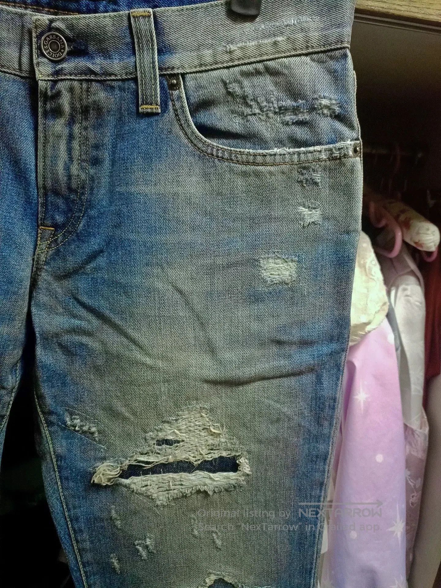 Dolce & Gabbana Dolce&Gabbana Runway Distressed Jeans. Size US 28 / EU 44 - 5 Thumbnail