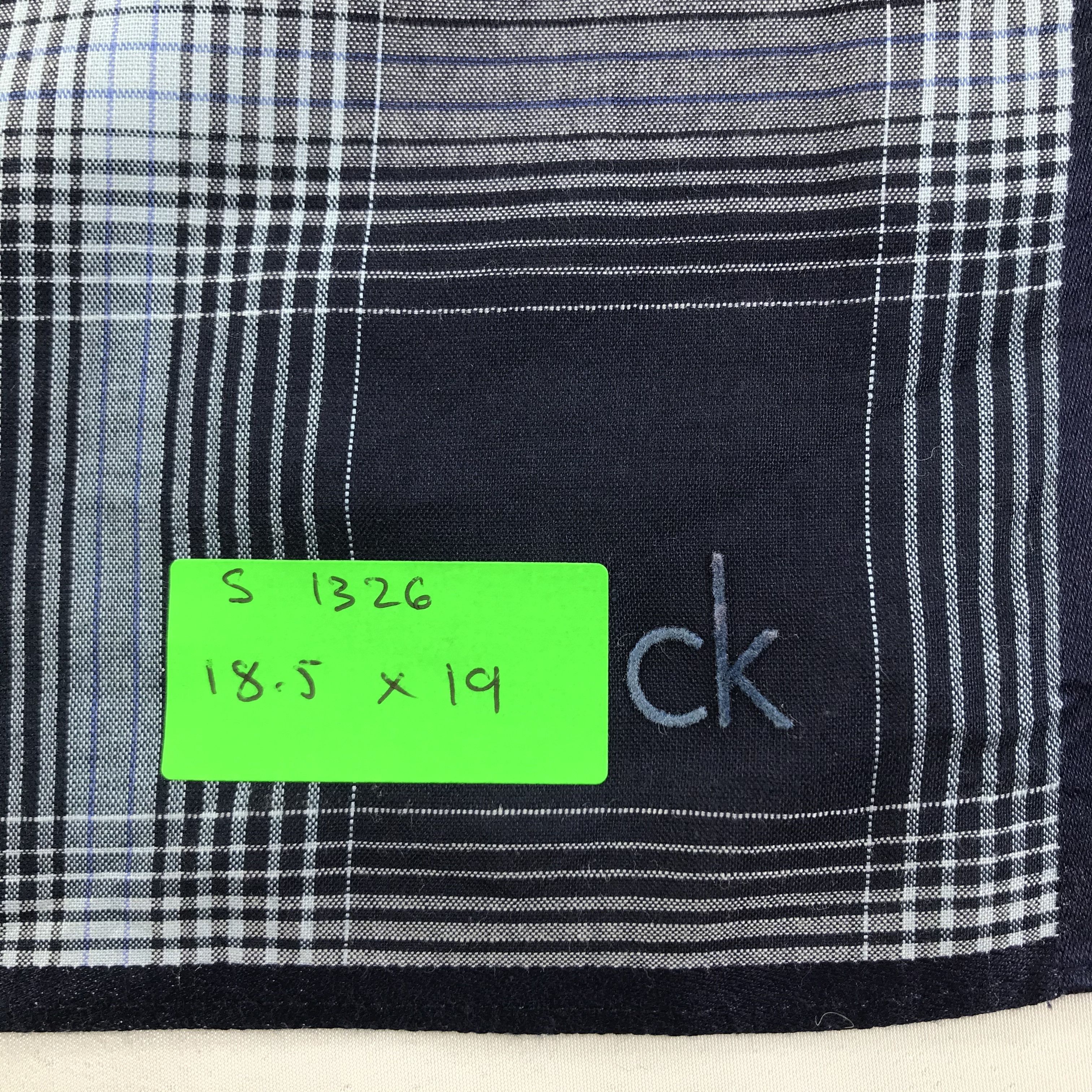 Calvin Klein × Vintage Calvin Klein Bandana / Handkerchief / Neckerchief - S1326 Size ONE SIZE - 5 Thumbnail