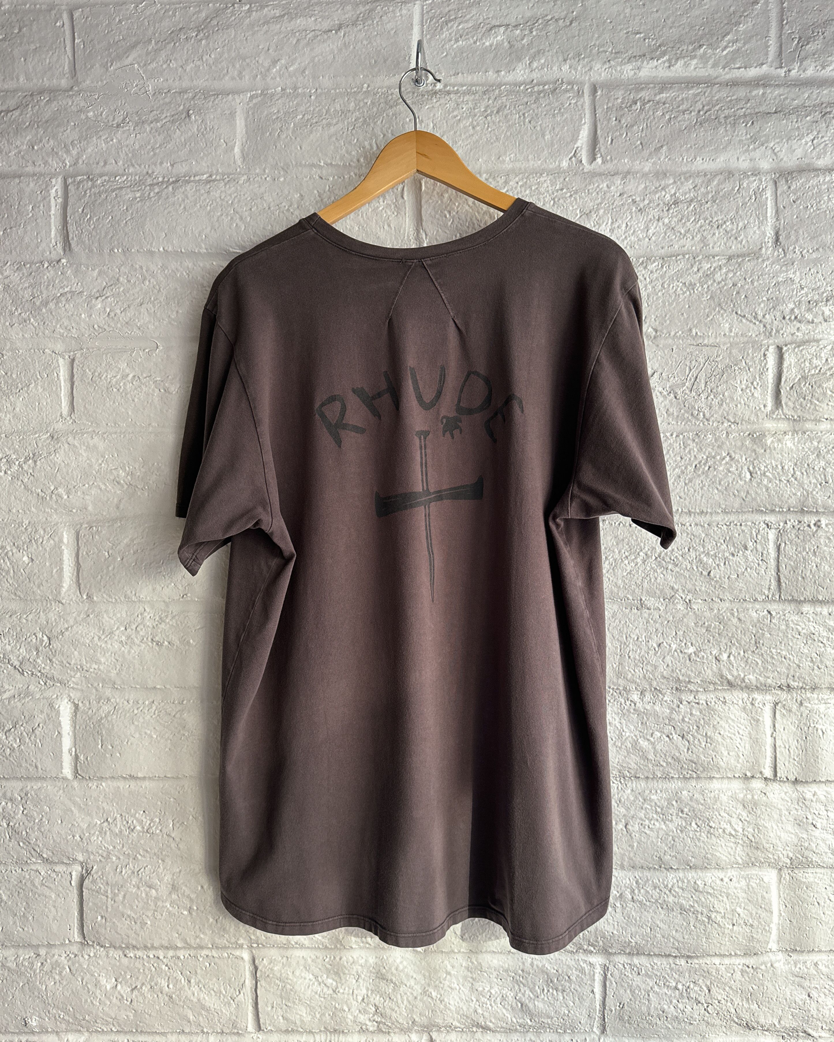 Rhude Rhude I Died For You One Time But Never Again T Shirt Mens L Size US L / EU 52-54 / 3 - 3 Thumbnail