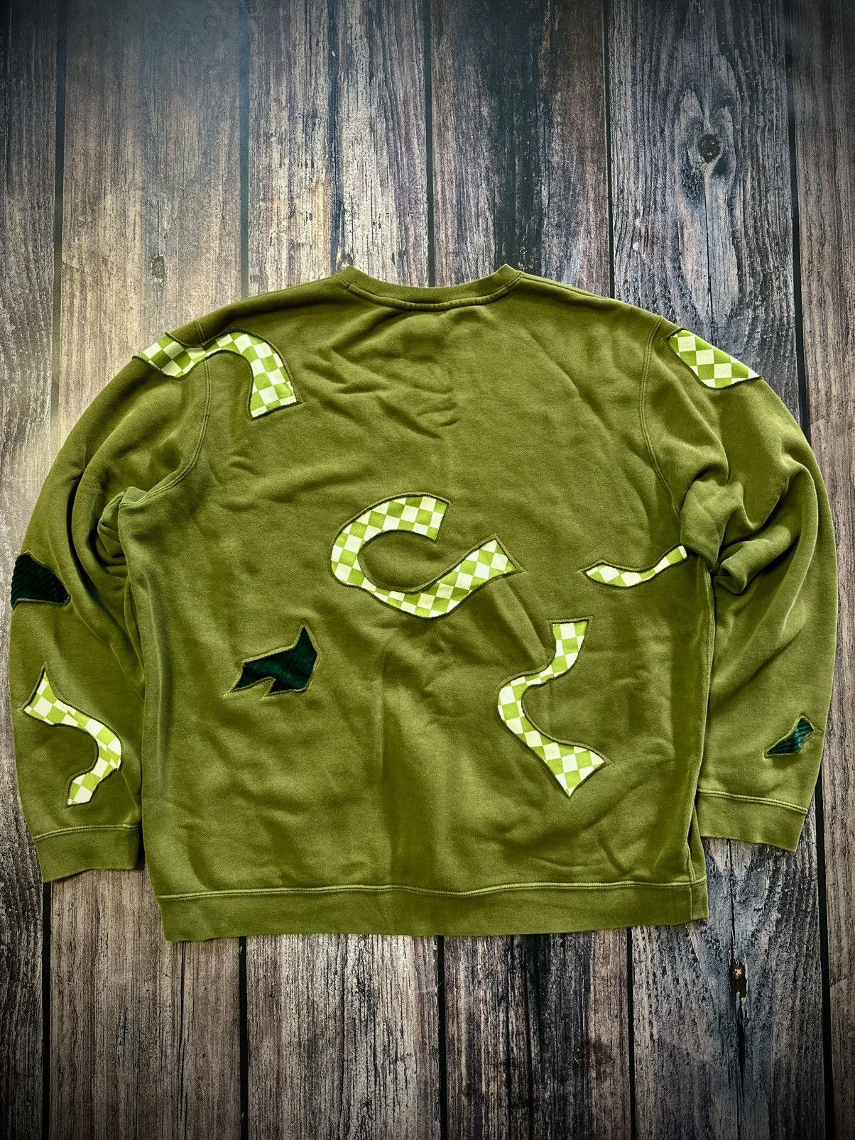 Nike Nike Custom Sweatshirt Vintage 90s Reworked Size US XL / EU 56 / 4 - 4 Thumbnail