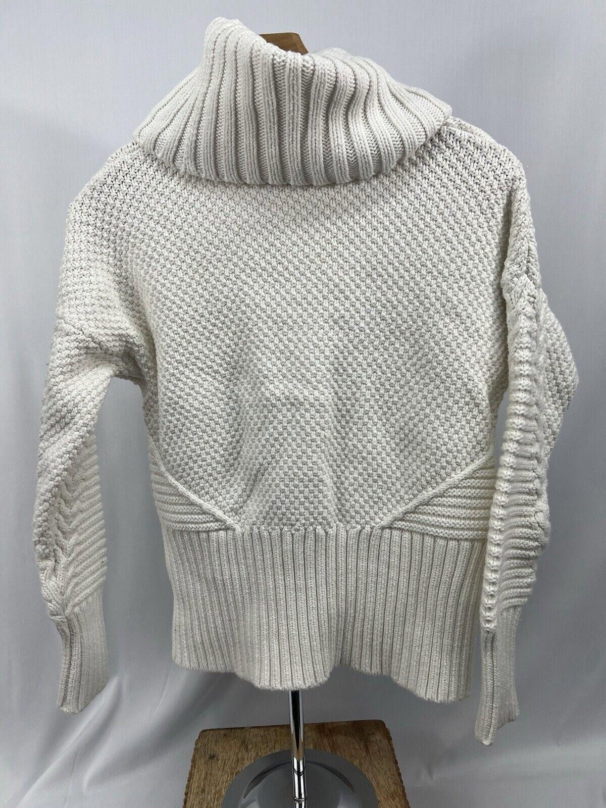 Designer Rachel Ashwell Cream Knit Coastal Chunky Sweater Womens S Size S / US 4 / IT 40 - 1 Thumbnail