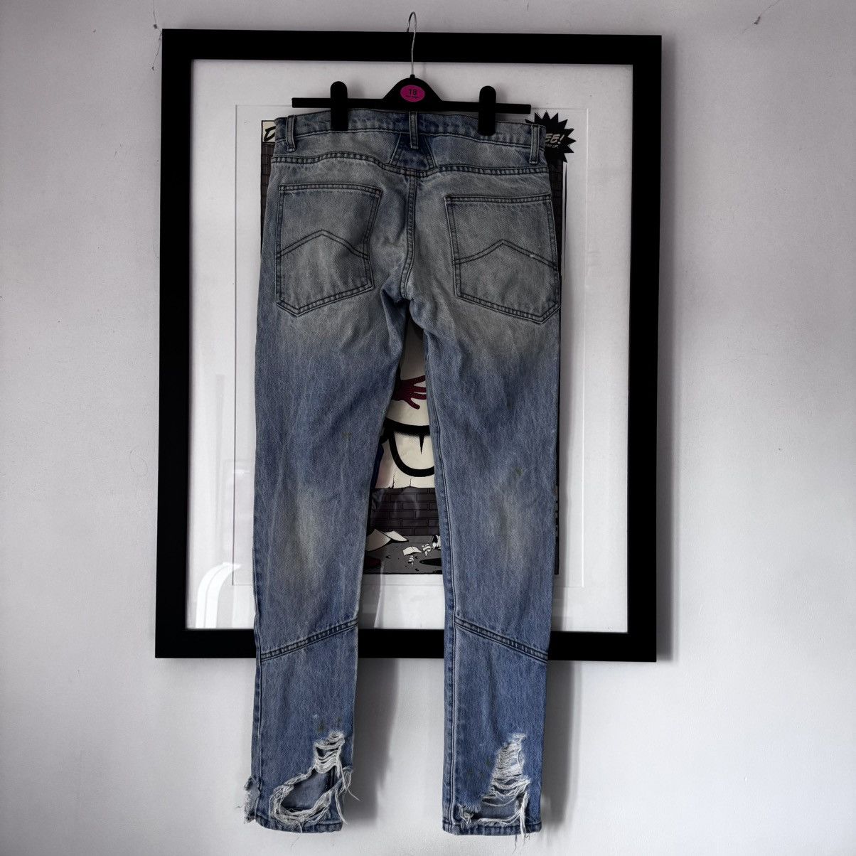 Rhude Rhude Paint Splatter Jeans Size US 30 / EU 46 - 2 Thumbnail