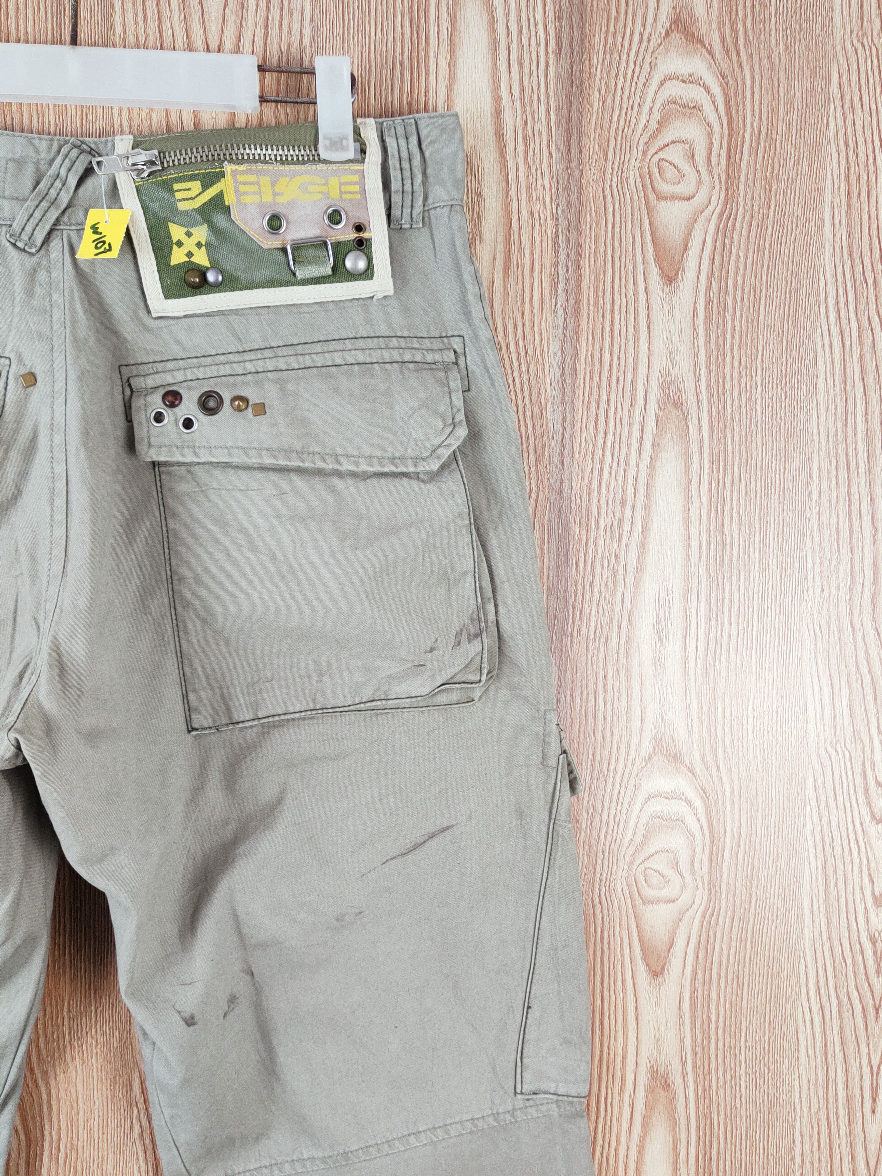 Energie DL Energie Green Multipocket Tactical Cargo Pants #W107 Size US 34 / EU 50 - 12 Thumbnail