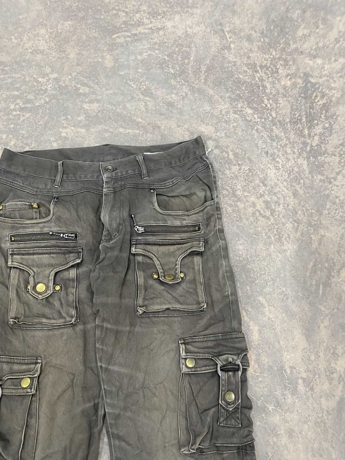 Le Grande Bleu (L.G.B.) 2000s -Semantic Design Punk Grunge Gothic Hysteric Pants Size US 31 - 7 Thumbnail