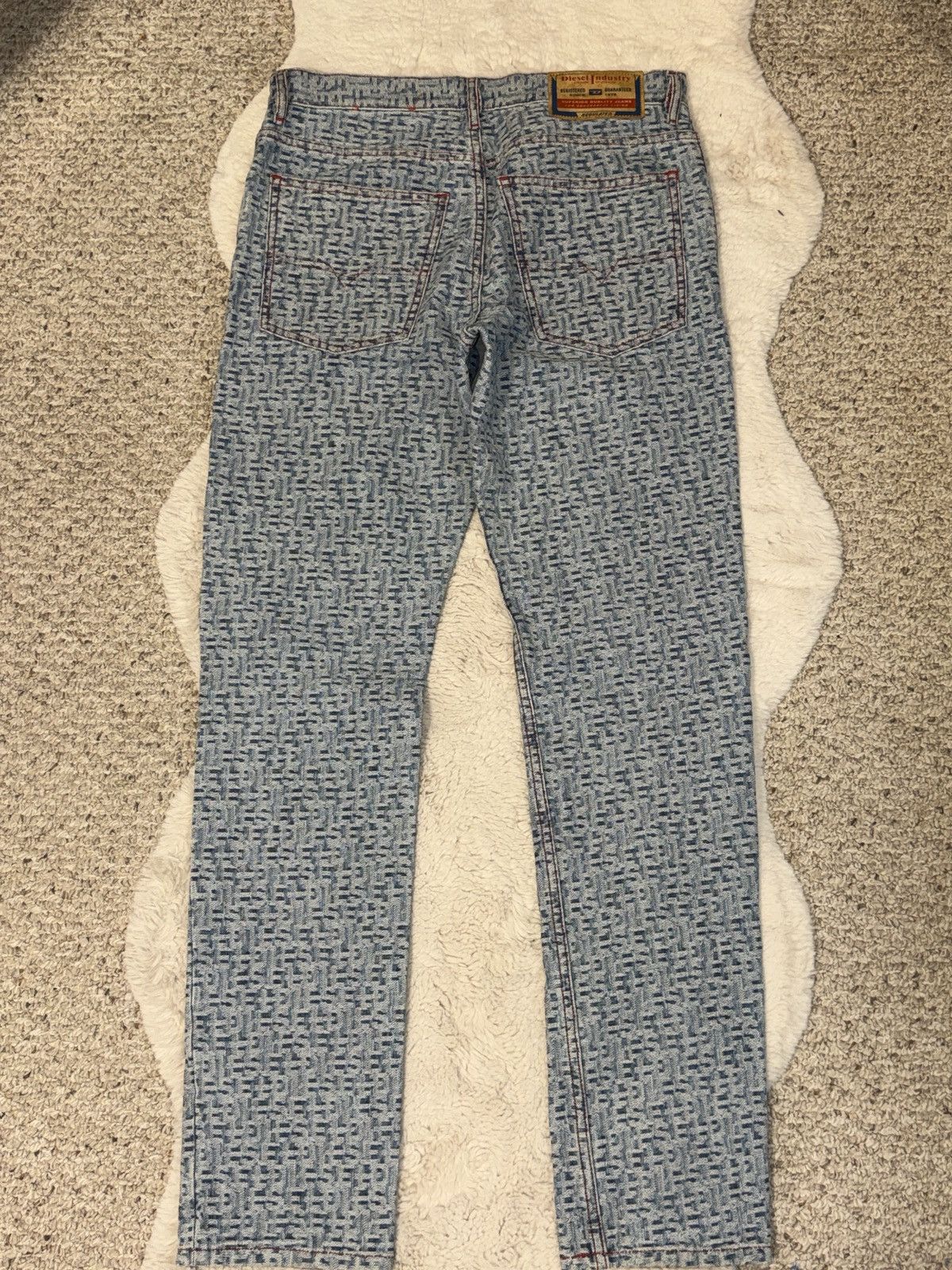 Diesel Diesel 1995 logo-print Jeans Size US 31 - 5 Thumbnail