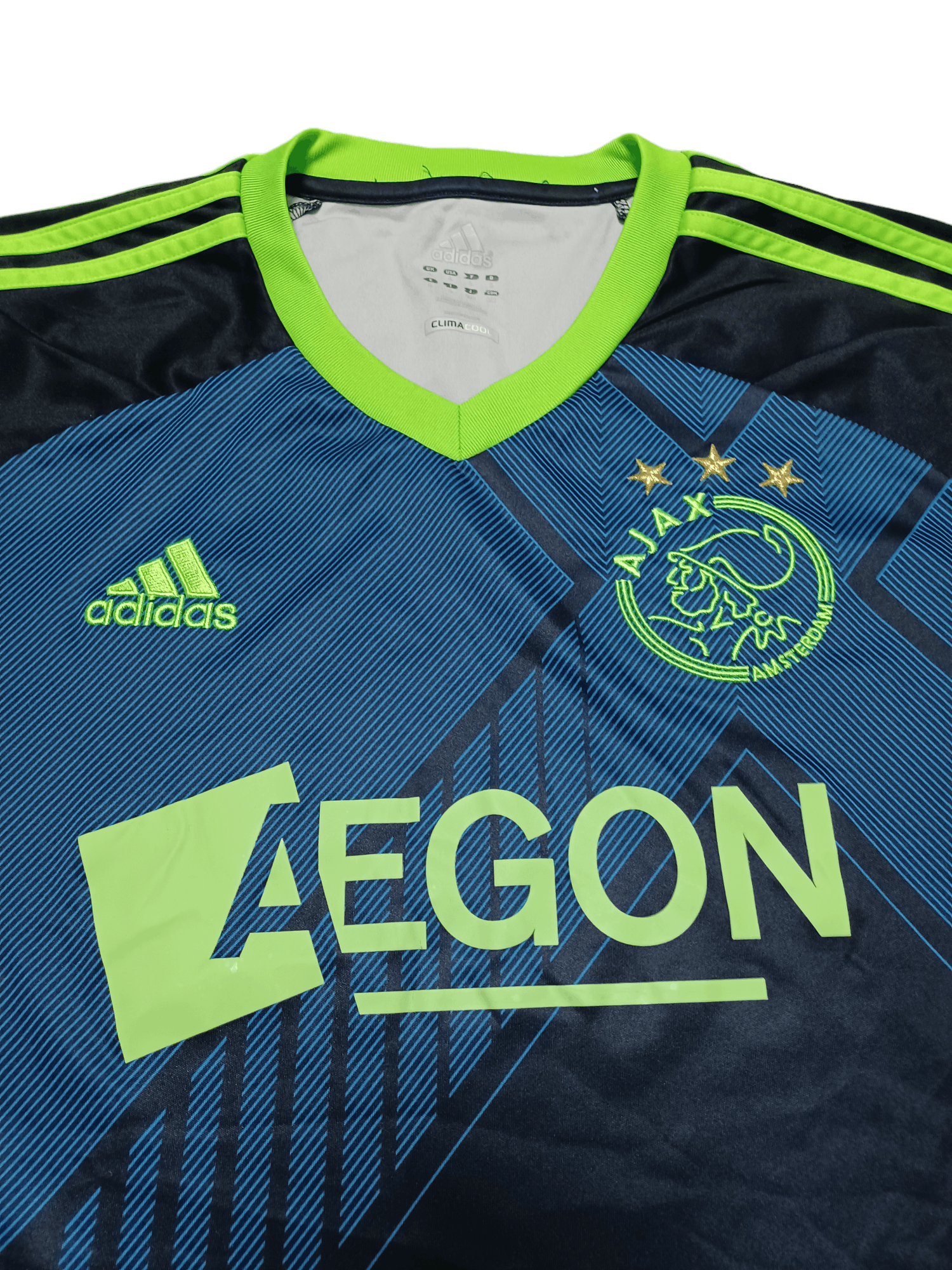 Adidas AJAX 2012 VINTAGE ADIDAS AWAY 2ND KIT FOOTBALL SOCCER Size US L / EU 52-54 / 3 - 3 Thumbnail