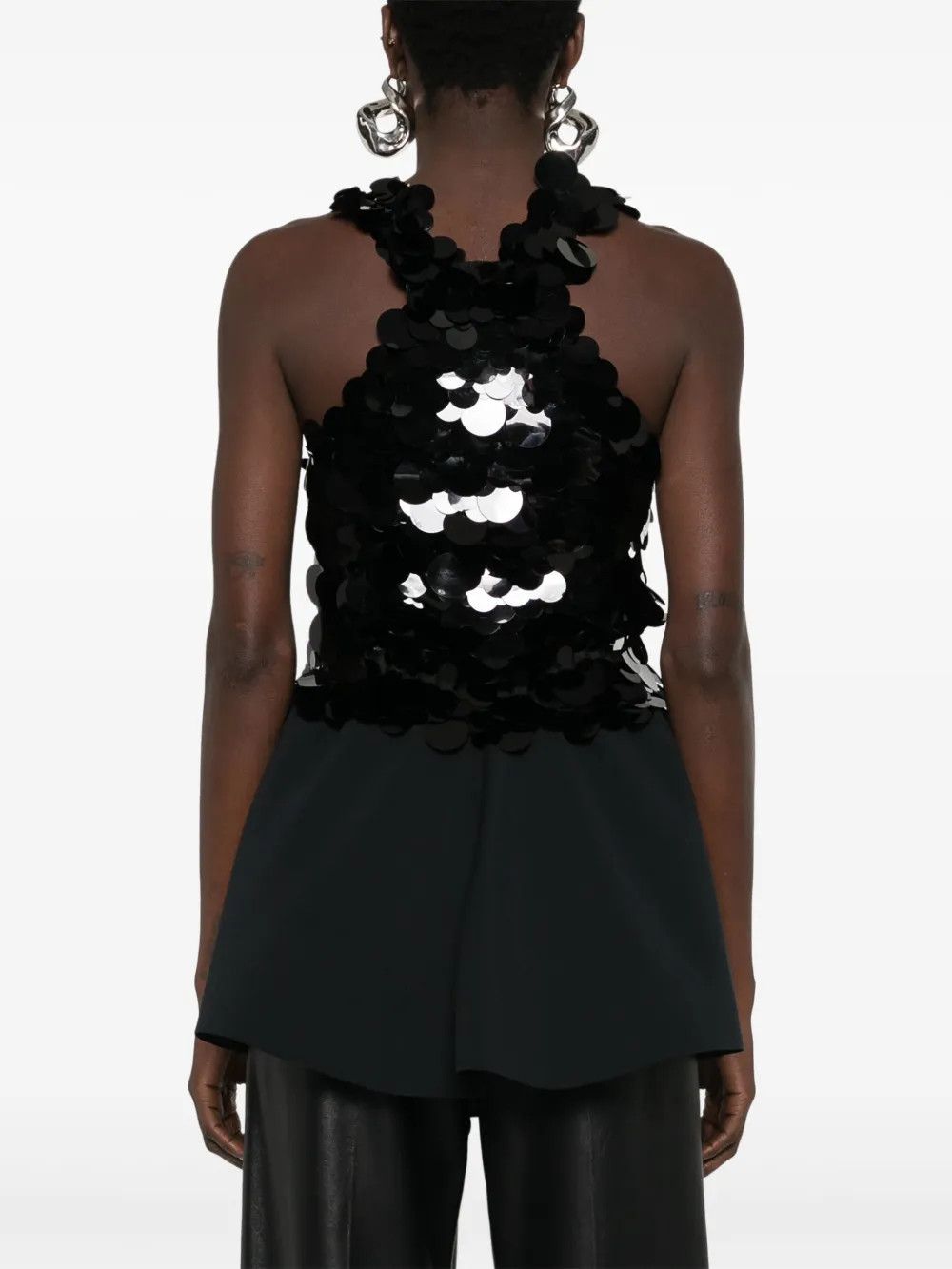 Jil Sander o1y1025 Blouse in Black Size XS / US 0-2 / IT 36-38 - 4 Thumbnail