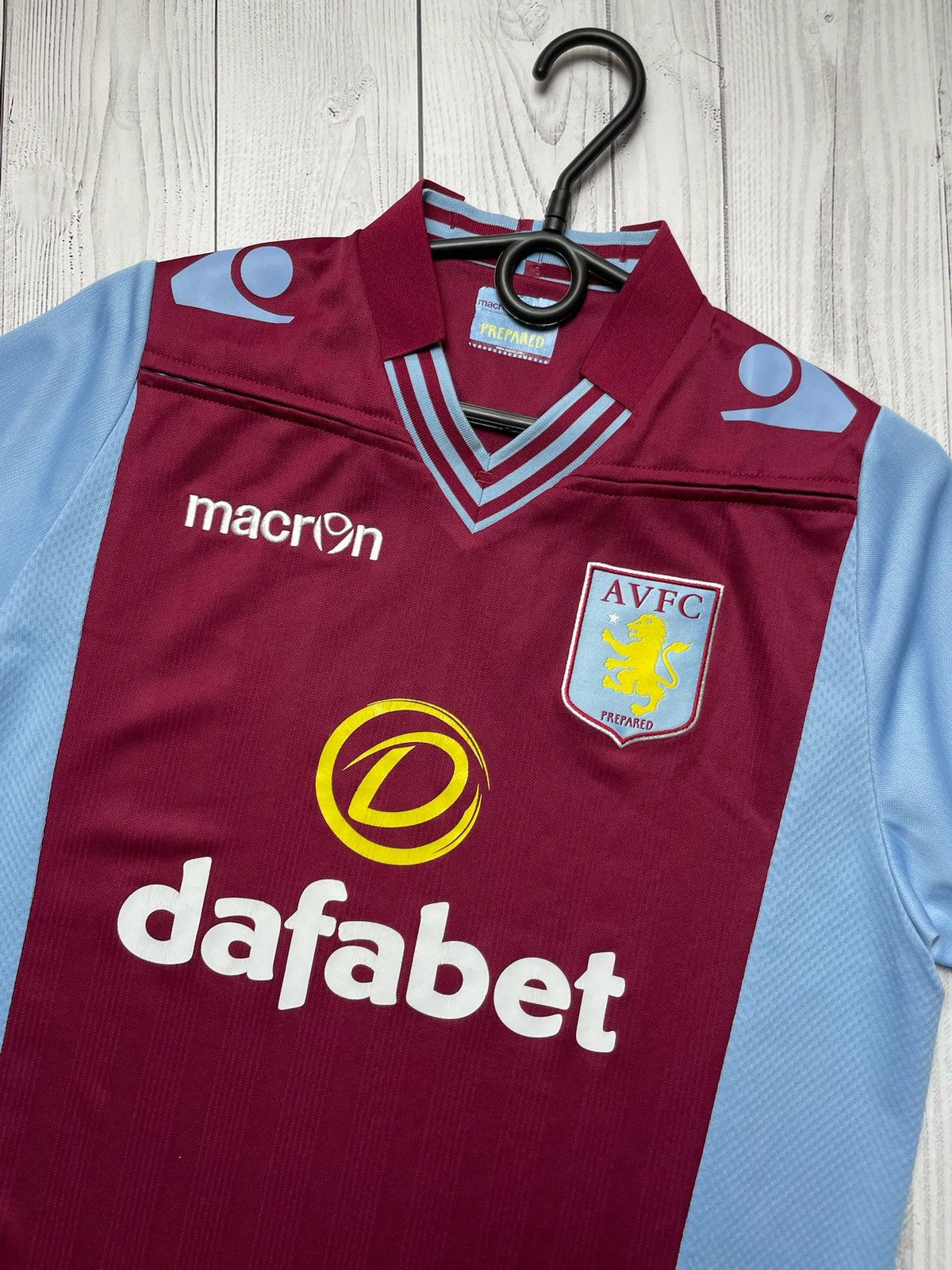Macron Aston villa soccer jersey size L large vintage rare Size US L / EU 52-54 / 3 - 2 Thumbnail