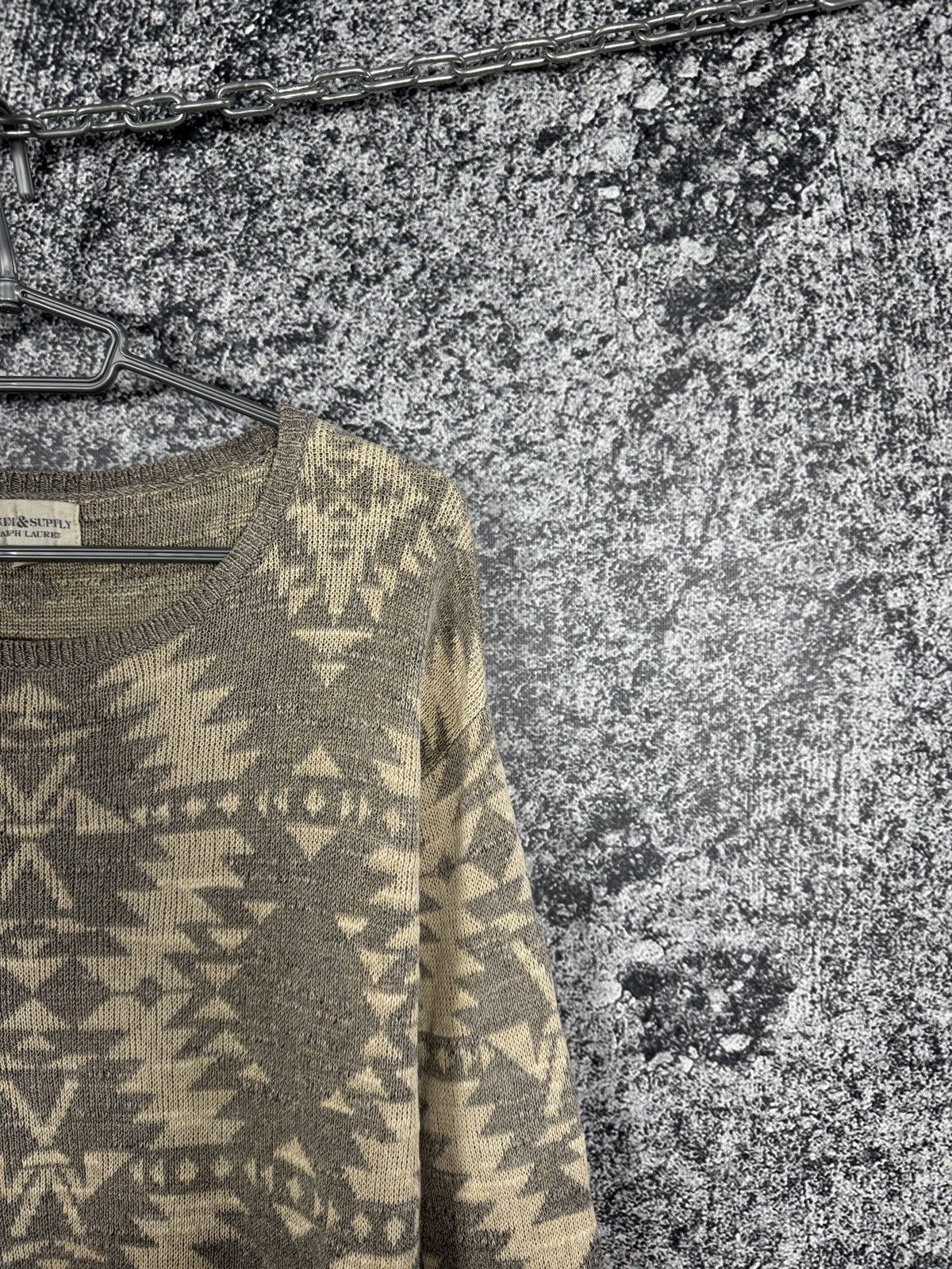 Denim & Supply Ralph Lauren Denim & Supply Ralph Lauren Southwestern Aztec Knit Sweater Size S / US 4 / IT 40 - 2 Thumbnail