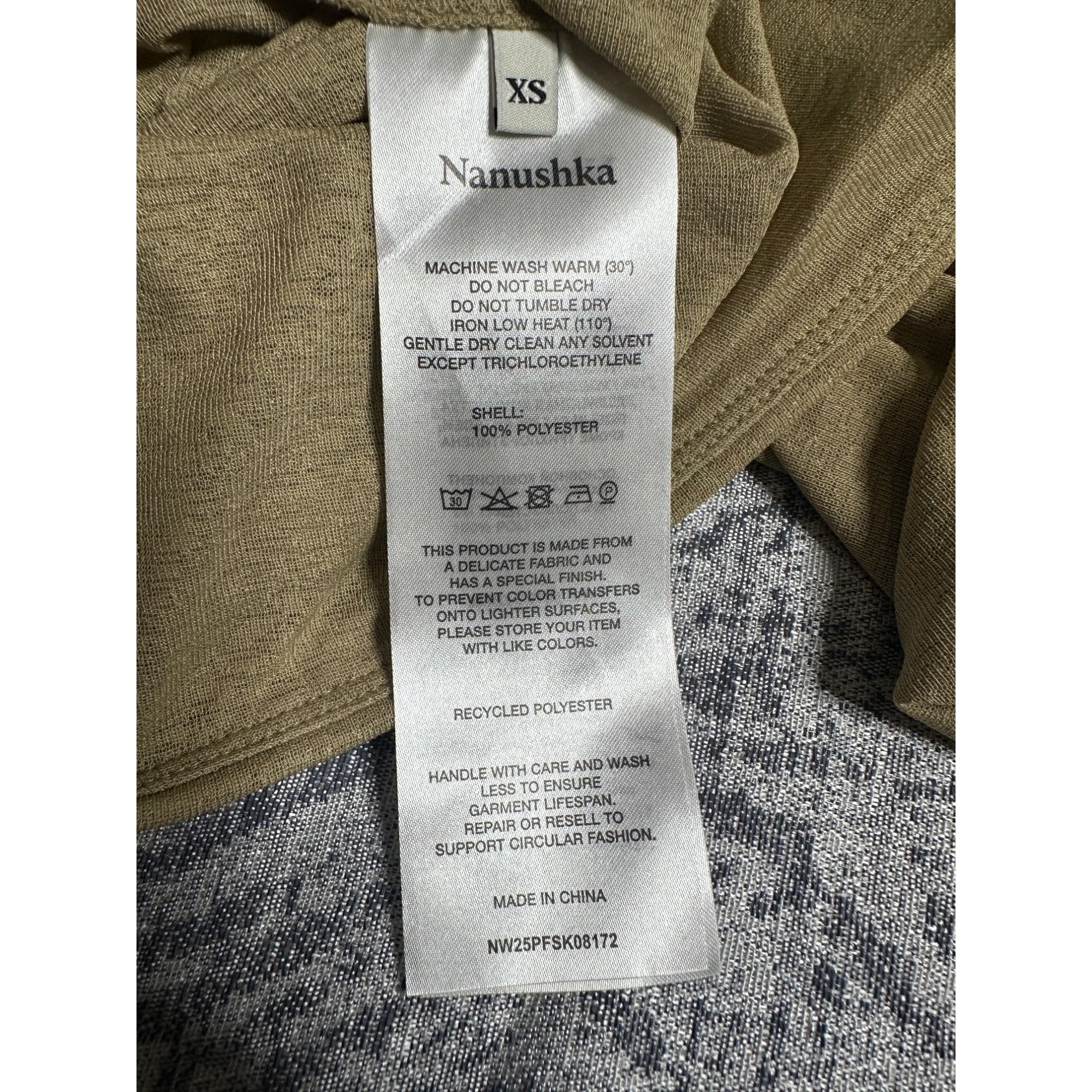 Nanushka Nanushka Draped Mesh Jersey Maxi Skirt Size 26" / US 2 / IT 38 - 8 Thumbnail