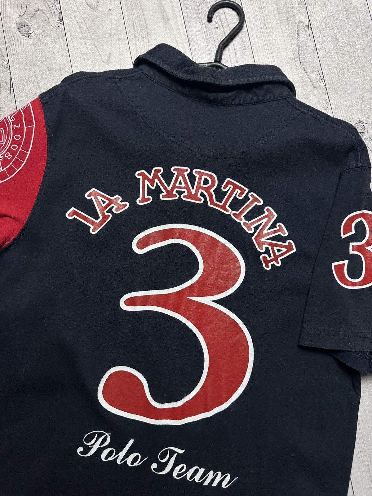 La Martina × Porsche Design × Vintage Vintage Polo L A Martina Porshe big logo racing size L Size US L / EU 52-54 / 3 - 5 Thumbnail