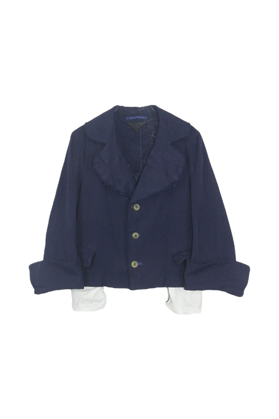 Comme des Garcons COMME des GARCONS Mainline 07AW Cut-Off Layered Jacket Size S / US 4 / IT 40 - 1 Thumbnail