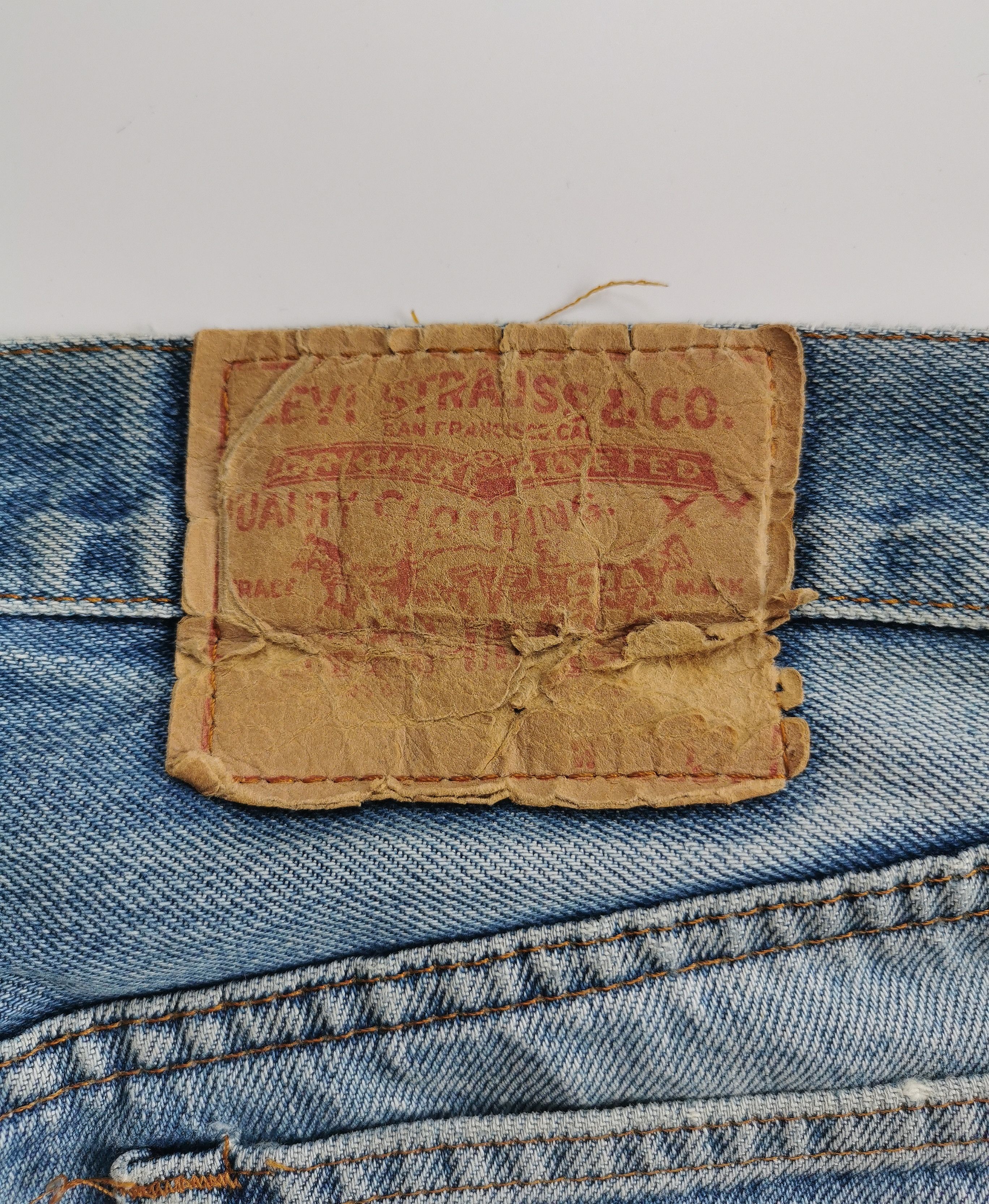 Levi's 70s-80s Selvedge Levis Jeans Size US 28 / EU 44 - 7 Thumbnail