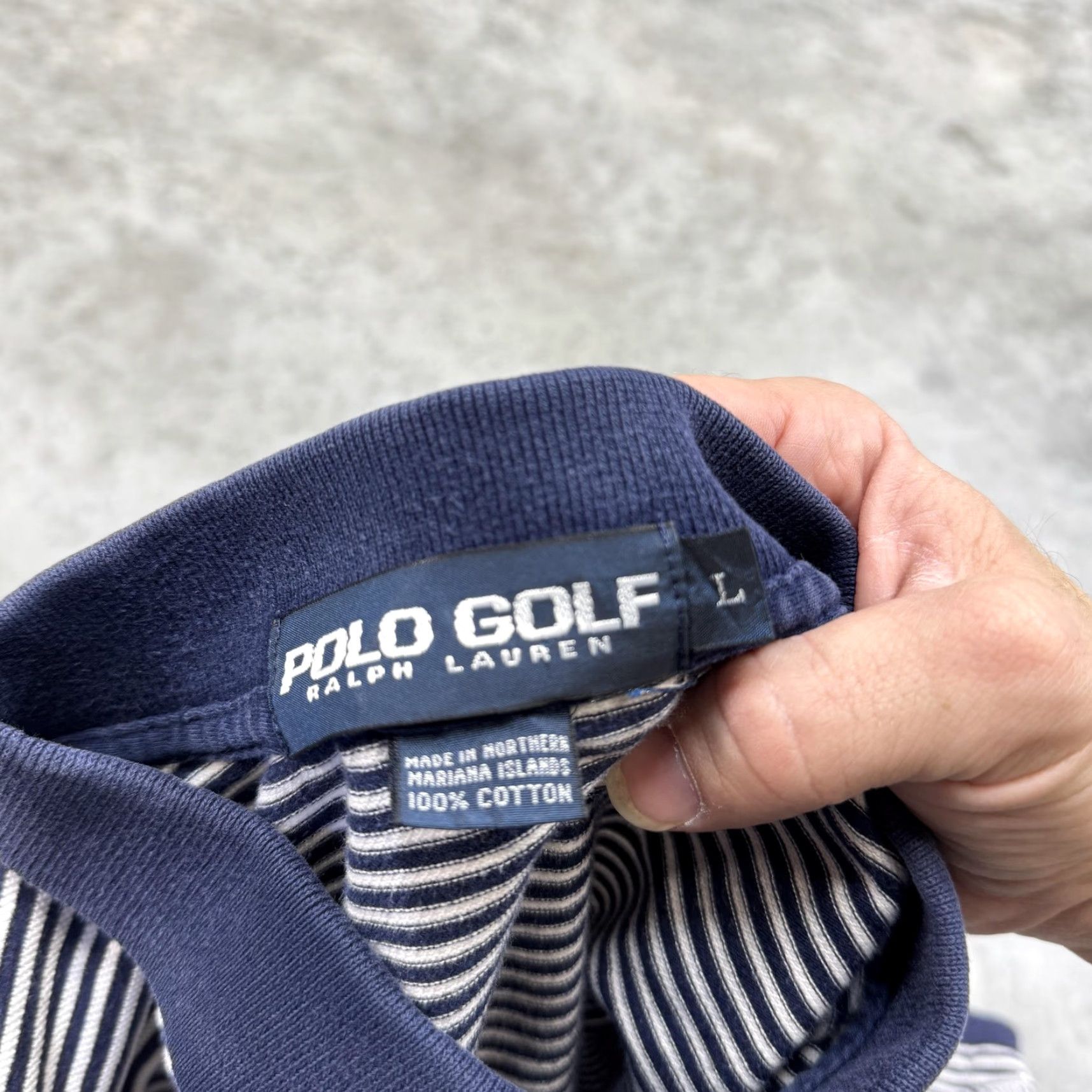 Polo Ralph Lauren Polo Ralph Lauren Polo Shirt Mens Large Striped Golf Classic Polo Shirt Mens Large Striped Blue Golf Polo Shirt Classic Polo Stripe Mens L Size US L / EU 52-54 / 3 - 8 Thumbnail