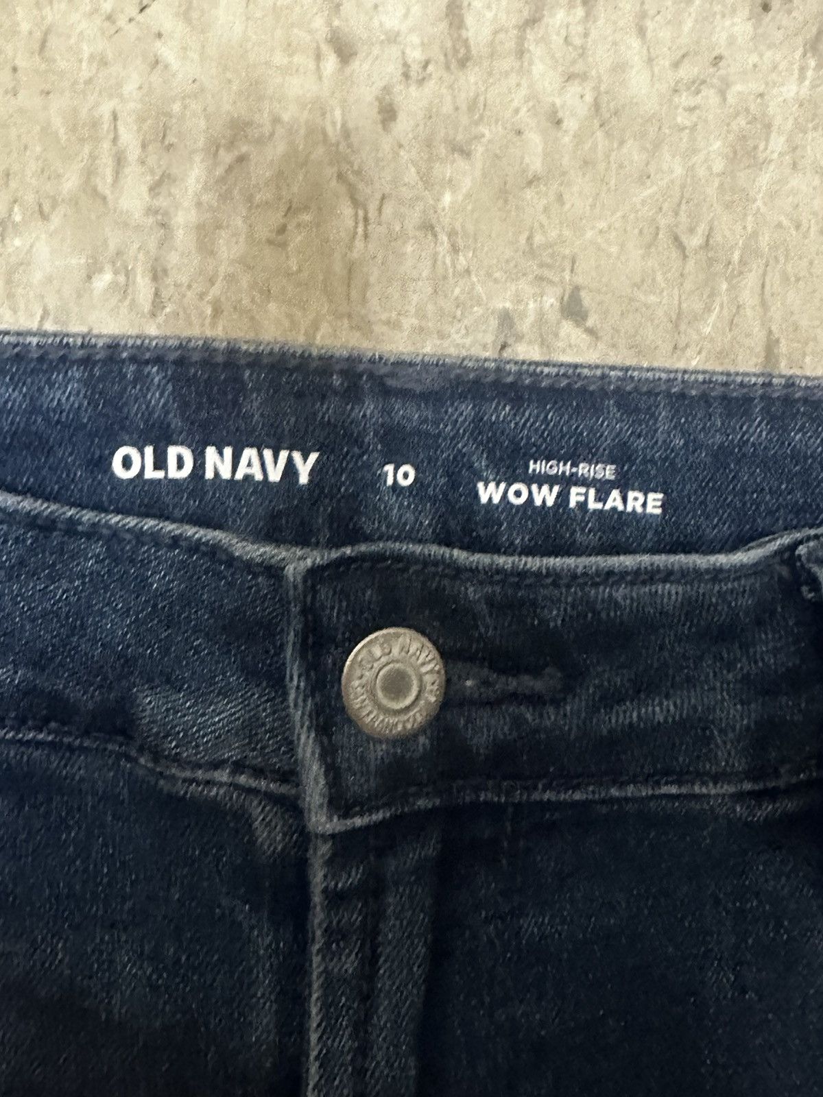 Old Navy Women’s Old Navy High Rise Wow Flare Size 32" / US 10 / IT 46 - 2 Thumbnail