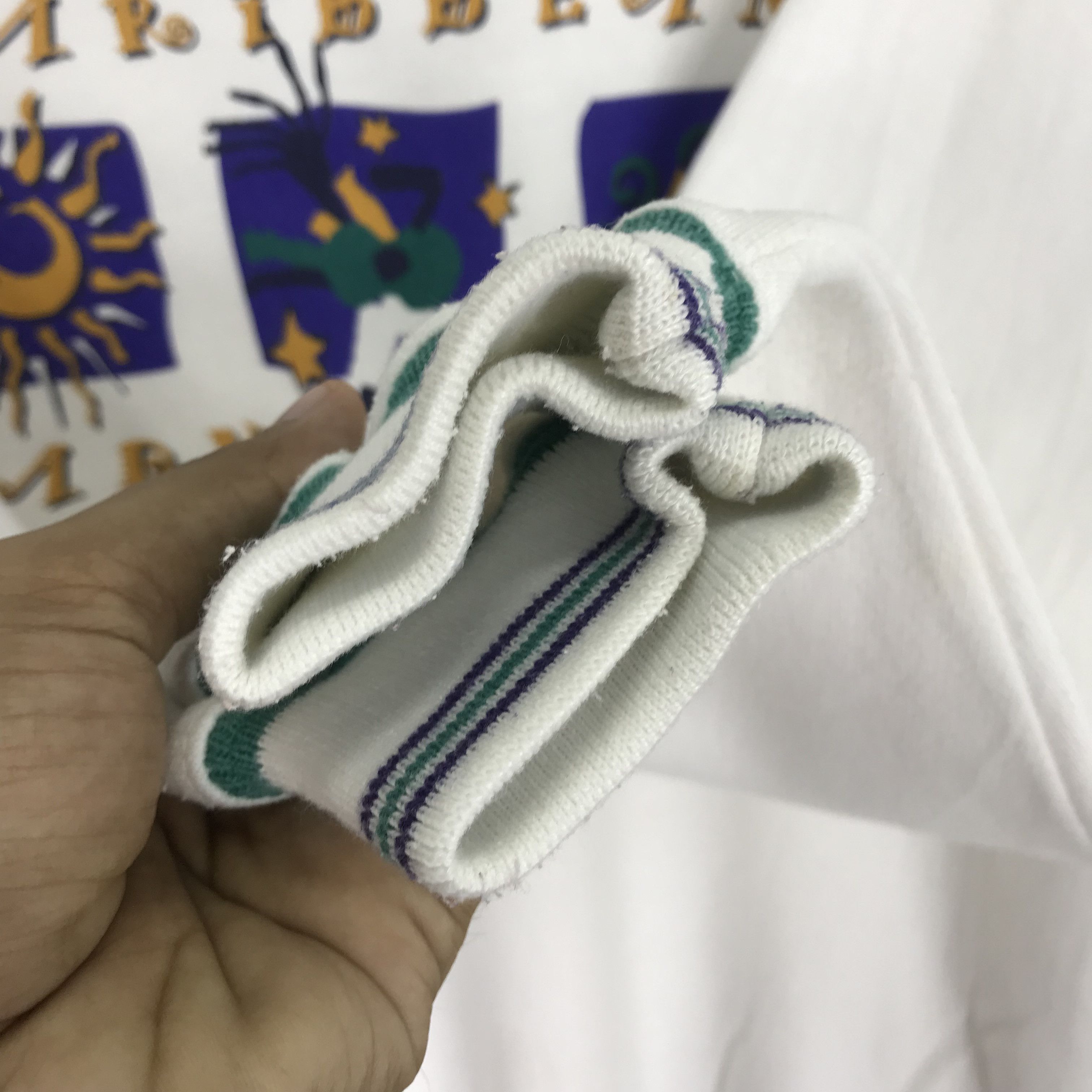 Gear for Sports Vintage 90's Caribbean Adventure White Sweatshirt - 281 Size US L / EU 52-54 / 3 - 5 Thumbnail