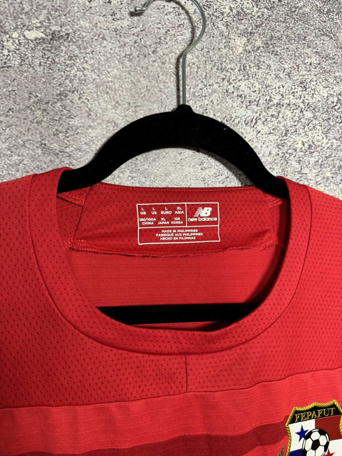 New Balance Panama National Team 2020 International NB Soccer Jersey Size US L / EU 52-54 / 3 - 10 Thumbnail