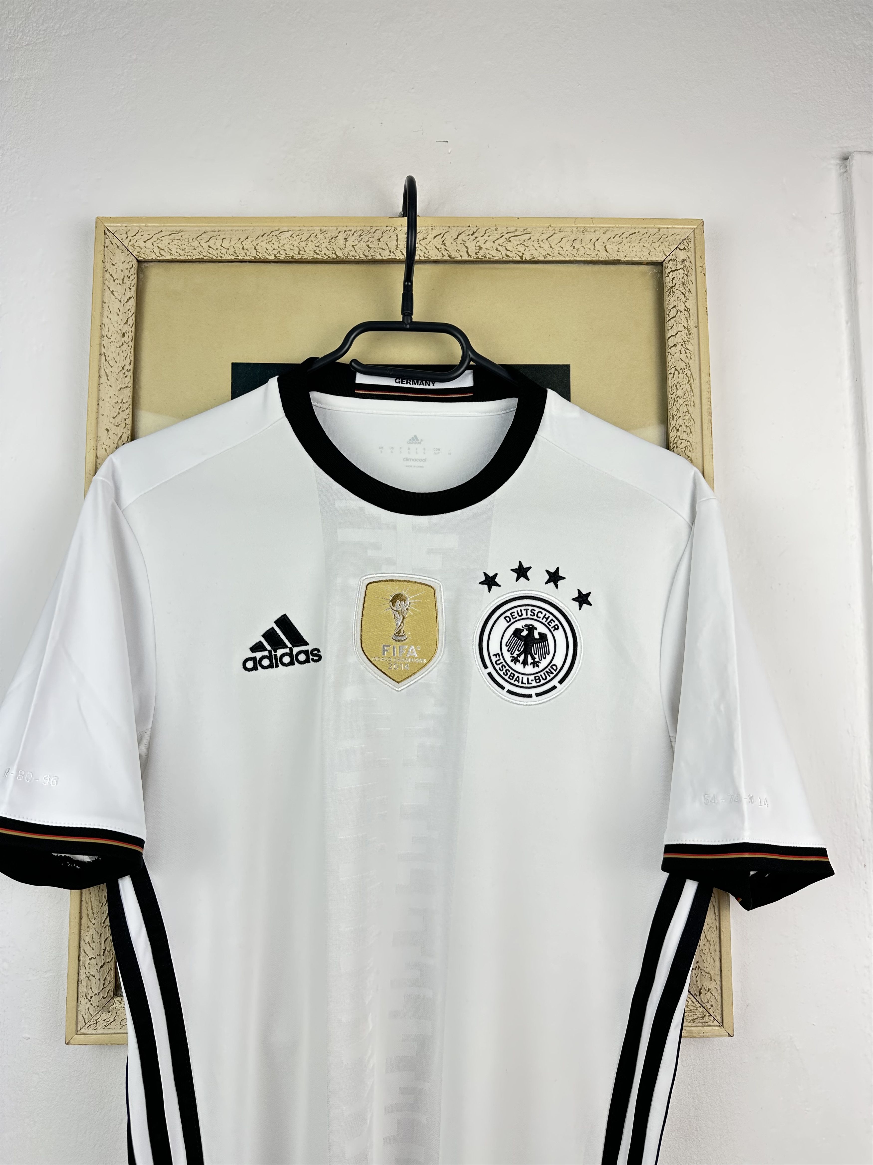 Adidas Germany Home football shirt 2016 Soccer Adidas Jersey Size US S / EU 44-46 / 1 - 2 Thumbnail