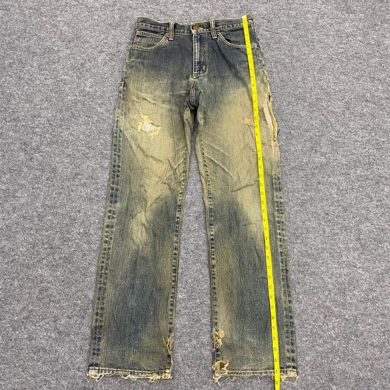Wrangler 💥Best Offer💥Vintage Wrangler Distressed Denim Size US 29 - 3 Thumbnail