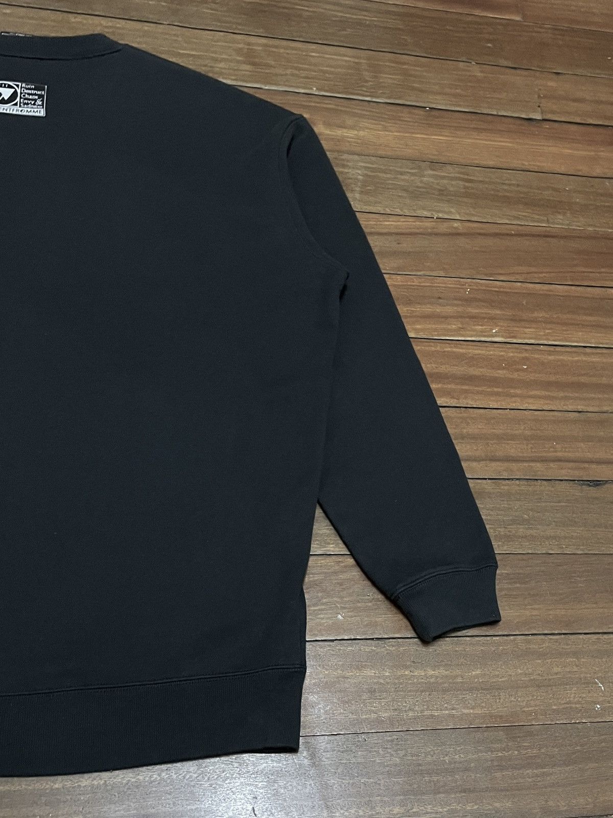 Japanese Brand Rare Design Japanese Brand Silent From Me Sweatshirt 2000s Size US XXL / EU 58 / 5 - 6 Thumbnail