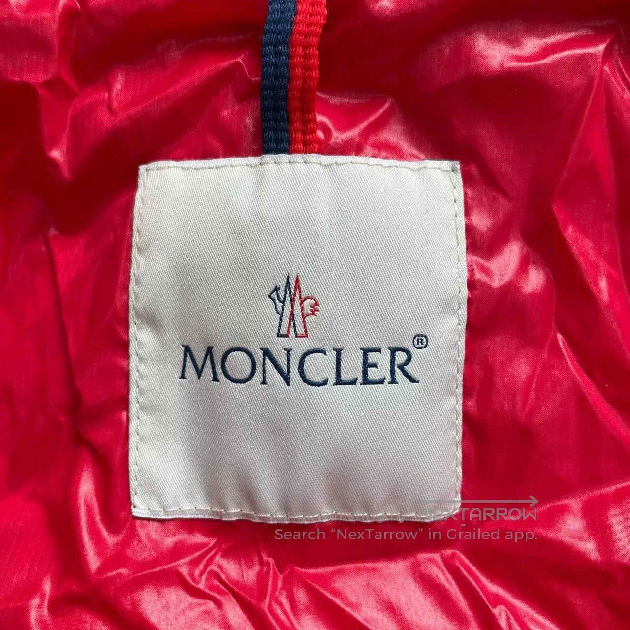 Moncler Moncler Red Down Jacket. Size S / US 4 / IT 40 - 3 Thumbnail