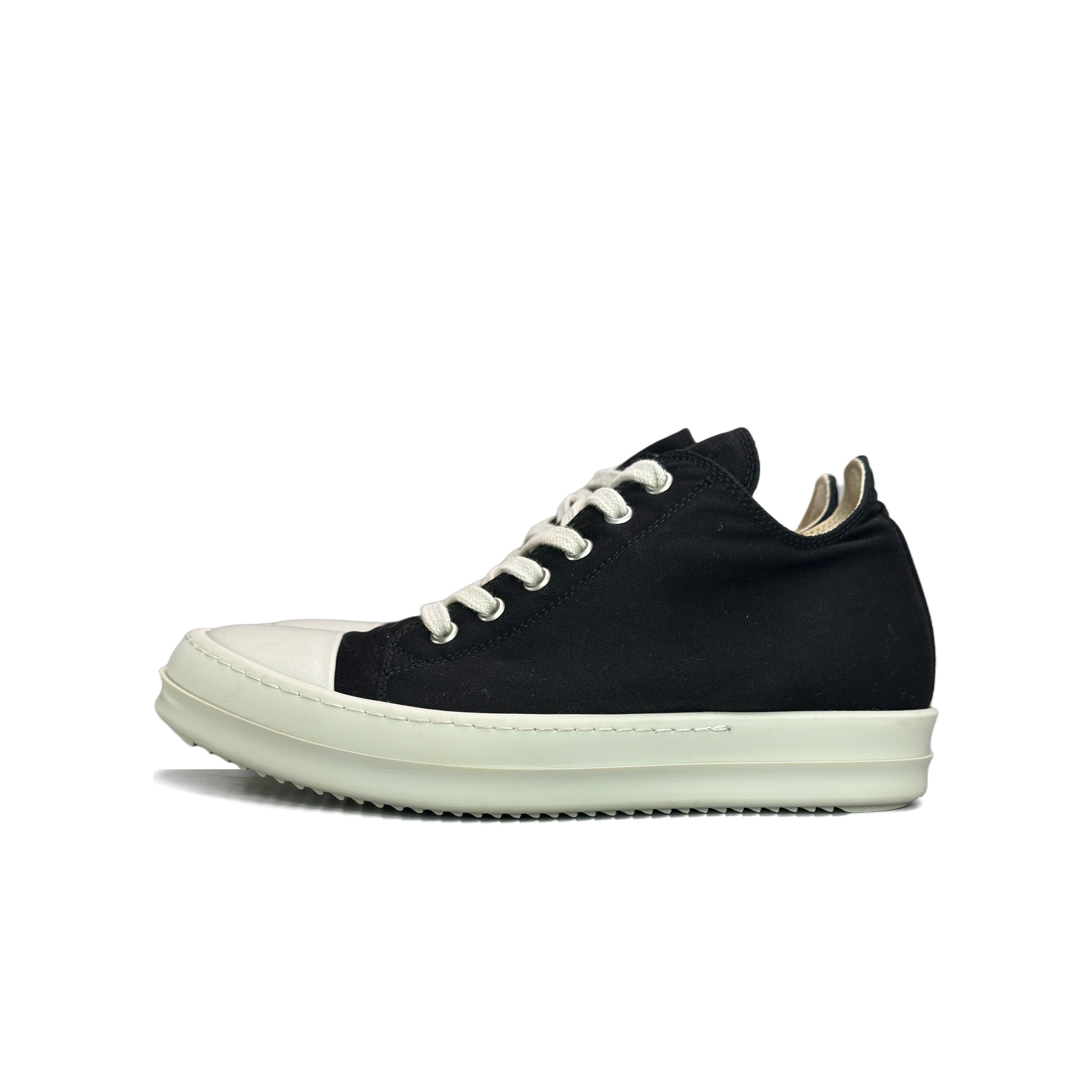 Rick Owens Drkshdw Rick Owens DRKSHDW Canvas Low-Top Sneakers Size 37 Size US 7 / IT 37 - 1 Thumbnail