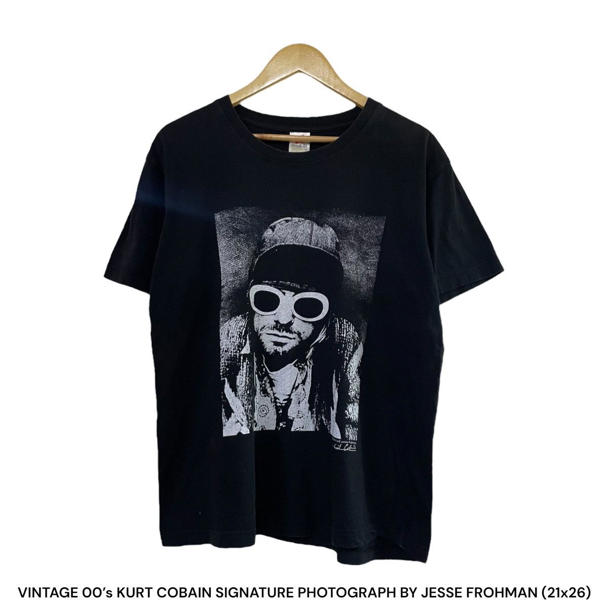 Japanese Brand × Nirvana × Vintage Vintage 00’s Kurt Cobain Photograph by Jesse Frohman Size US M / EU 48-50 / 2 - 1 Thumbnail