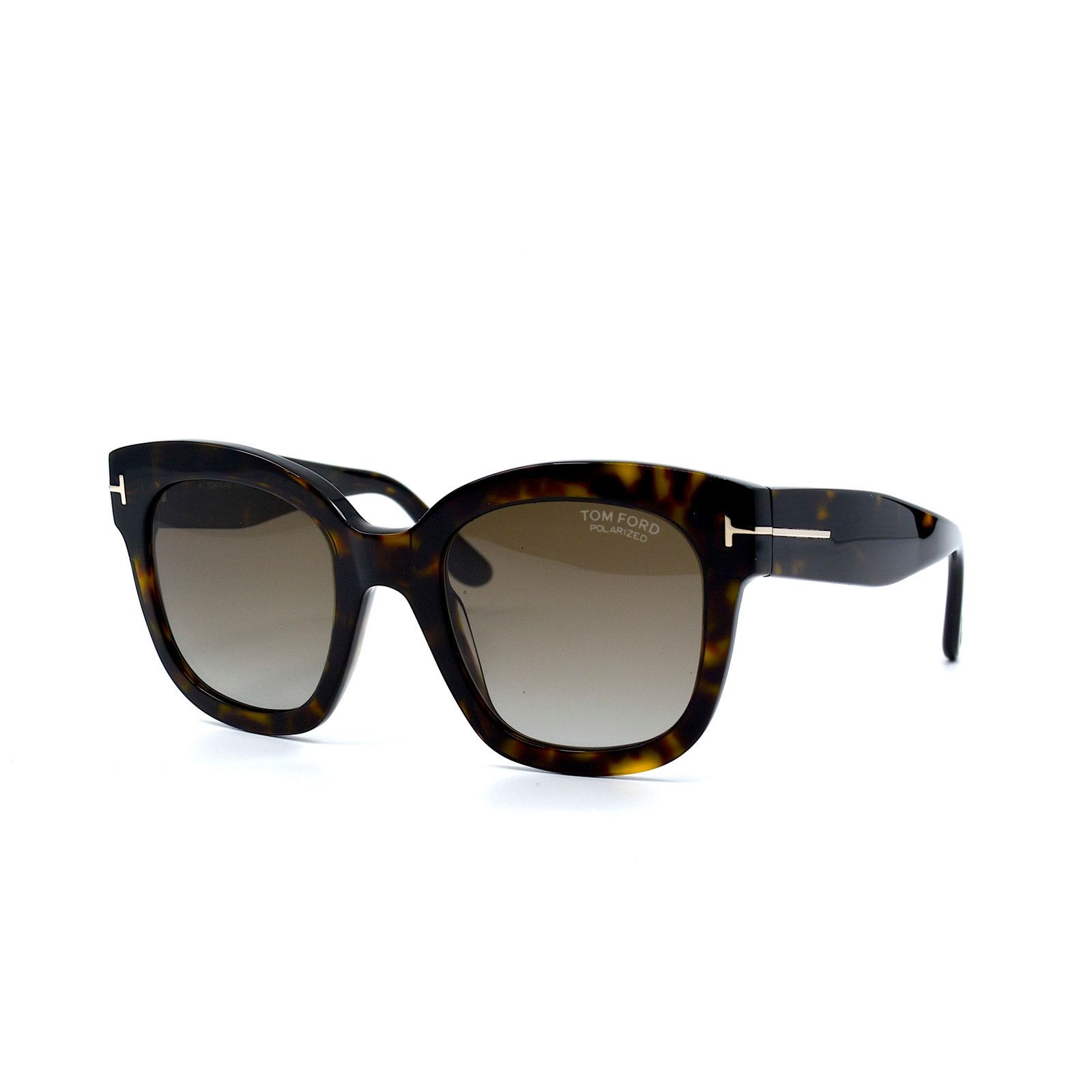 Tom Ford FORD BEATRIX-02 TF613 52H HAVANA BROWN GRADIENT SUNGLASSES Size ONE SIZE - 3 Thumbnail