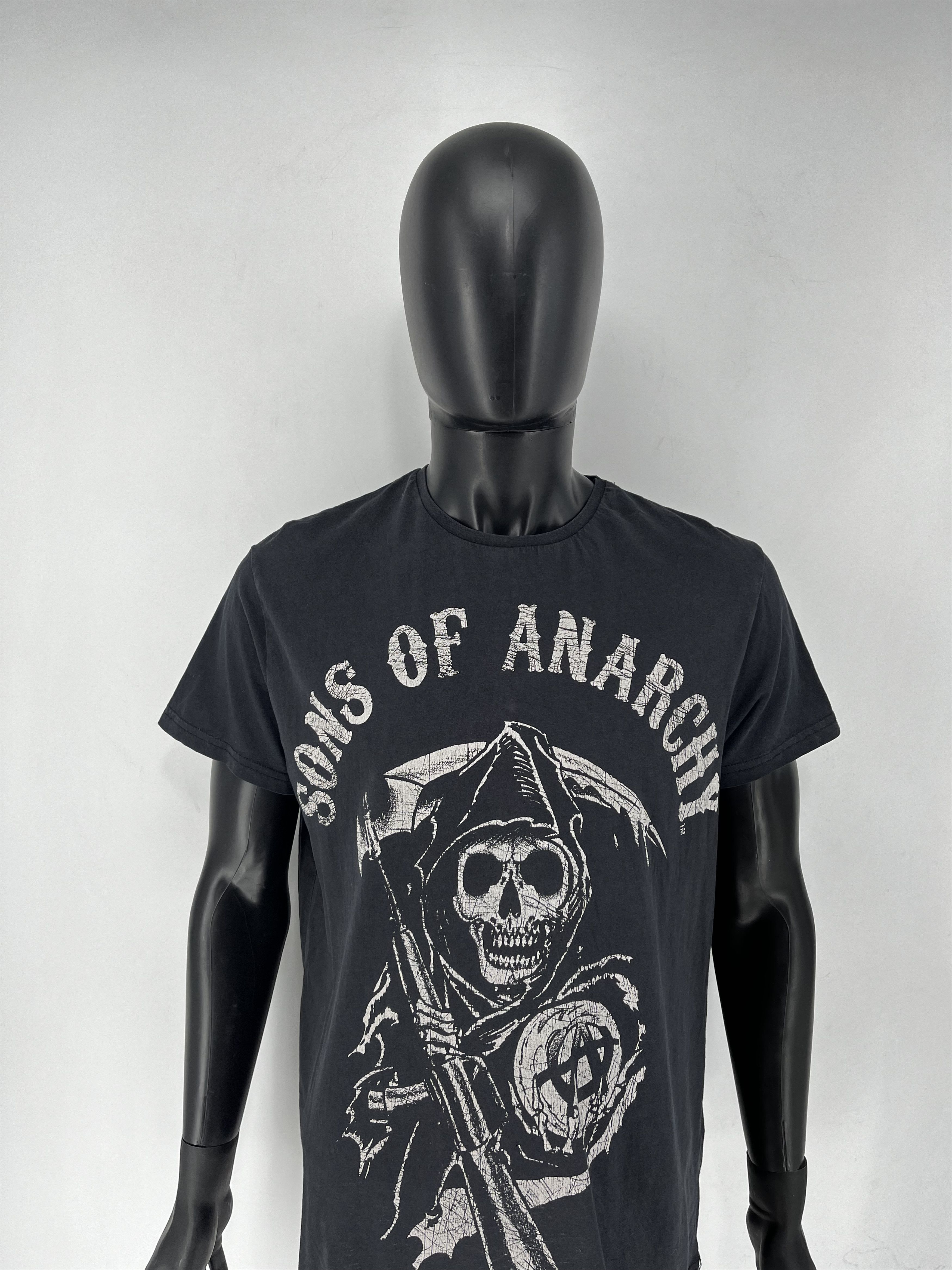 Band Tees × Vintage Vintage SOA Sons Of Anarchy Vintage Band Graphic Tee Faded Size US XL / EU 56 / 4 - 5 Thumbnail
