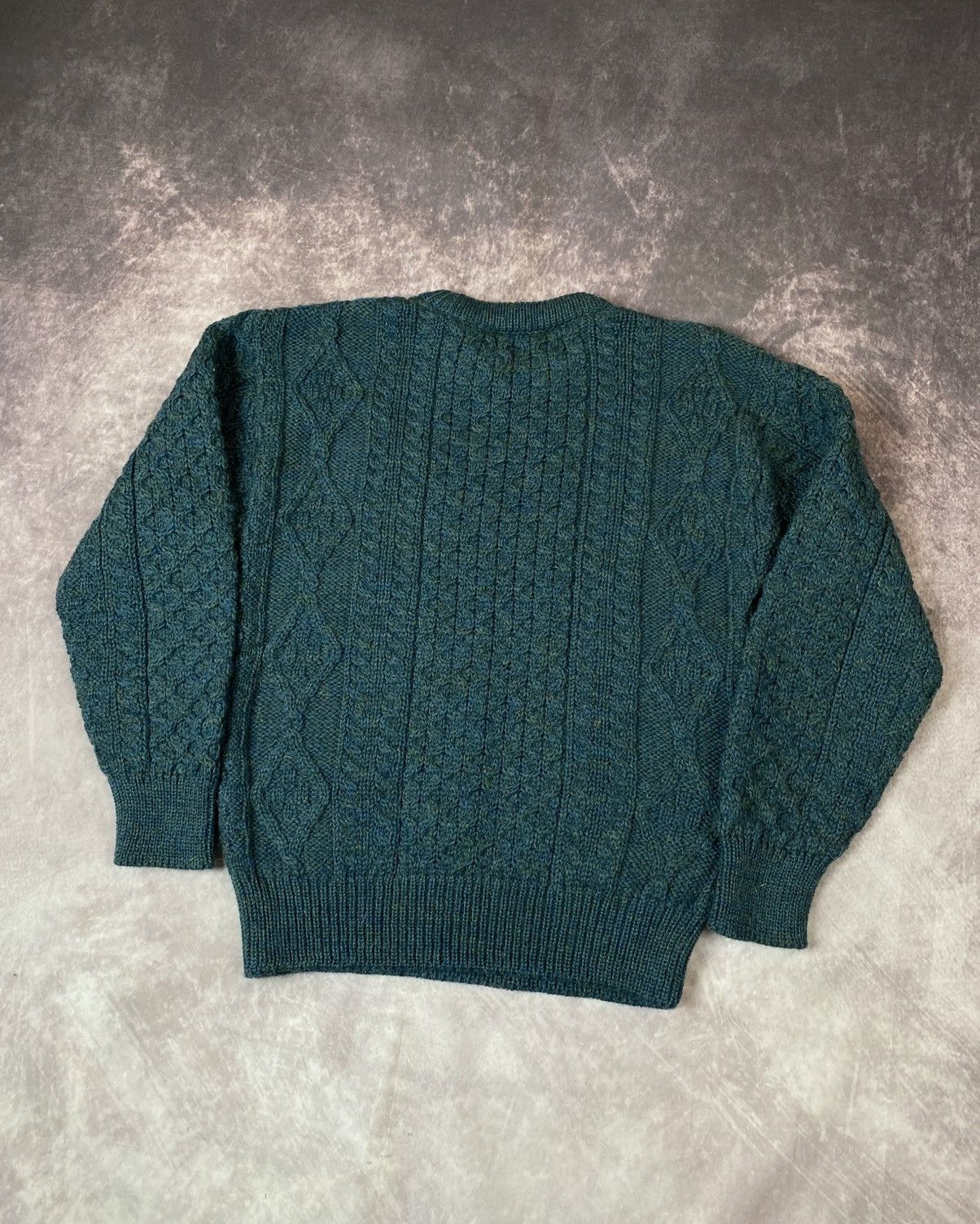 Aran Crafts Aran Crafts Irish Wool Cable Knit Fisherman Sweater Size: S Size US S / EU 44-46 / 1 - 3 Thumbnail