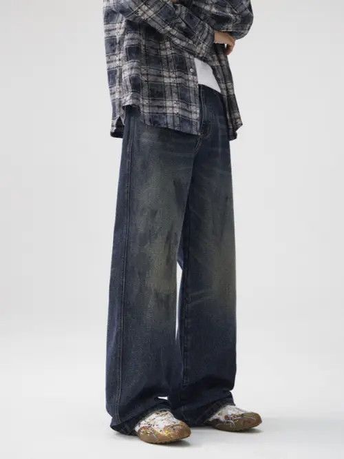VIBE American retro dirty washed jeans Size US 32 / EU 48 - 4 Thumbnail