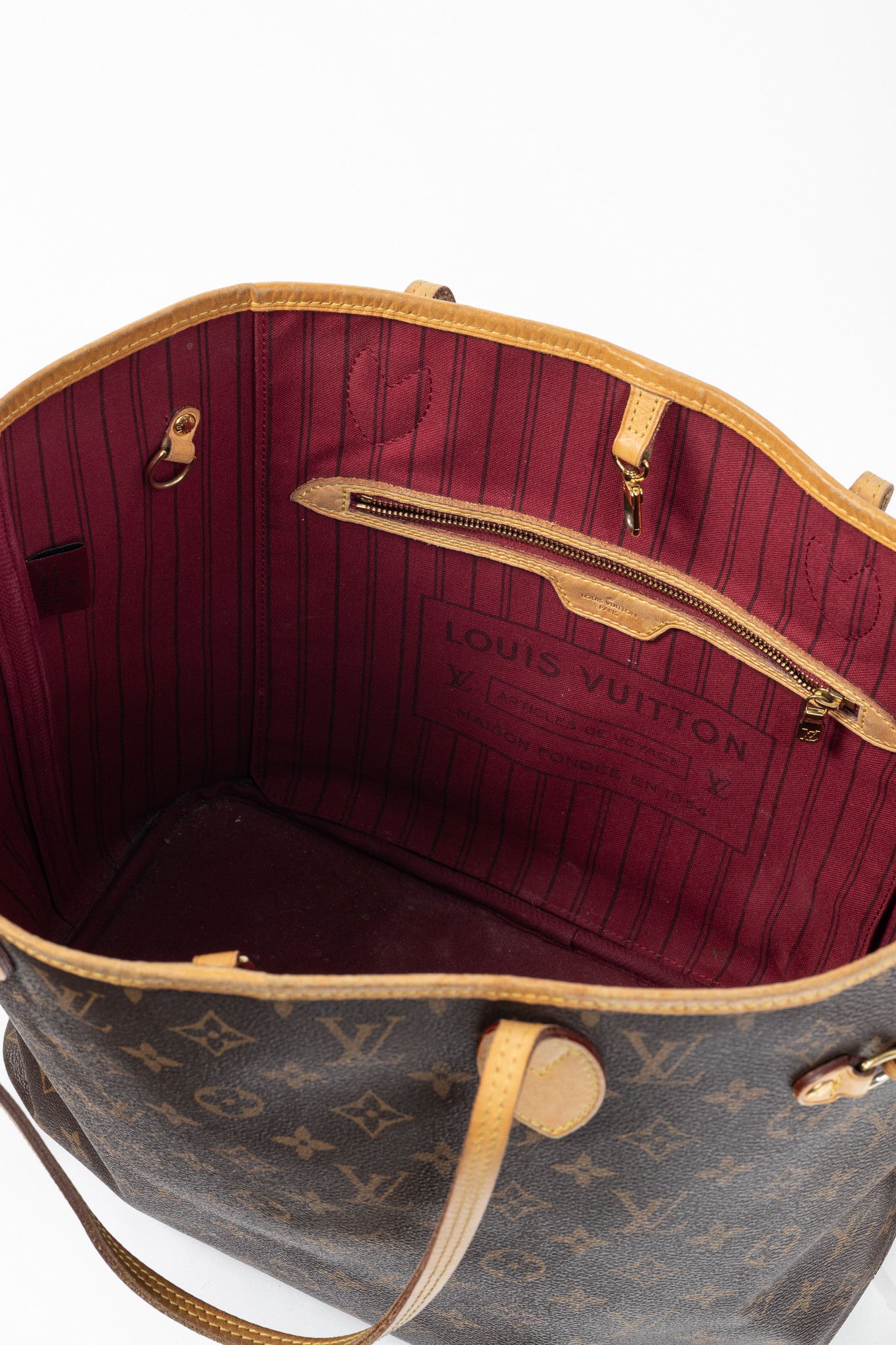 Louis Vuitton Louis Vuitton Neverfull MM Monogram Canvas Tote Size ONE SIZE - 11 Thumbnail