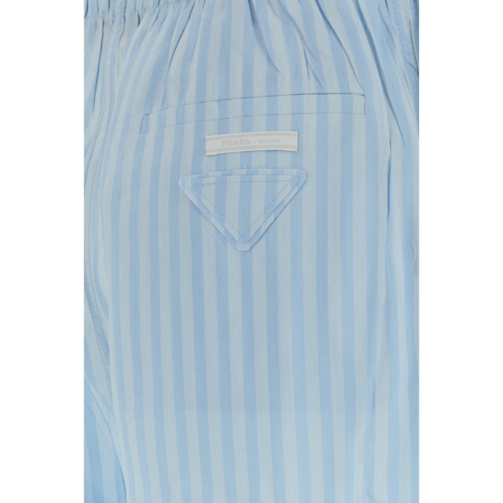 Prada PRADA Blue Embroidered Silk Pyjama Pants New & Authentic (Wo Size 27" / US 4 / IT 40 - 3 Thumbnail