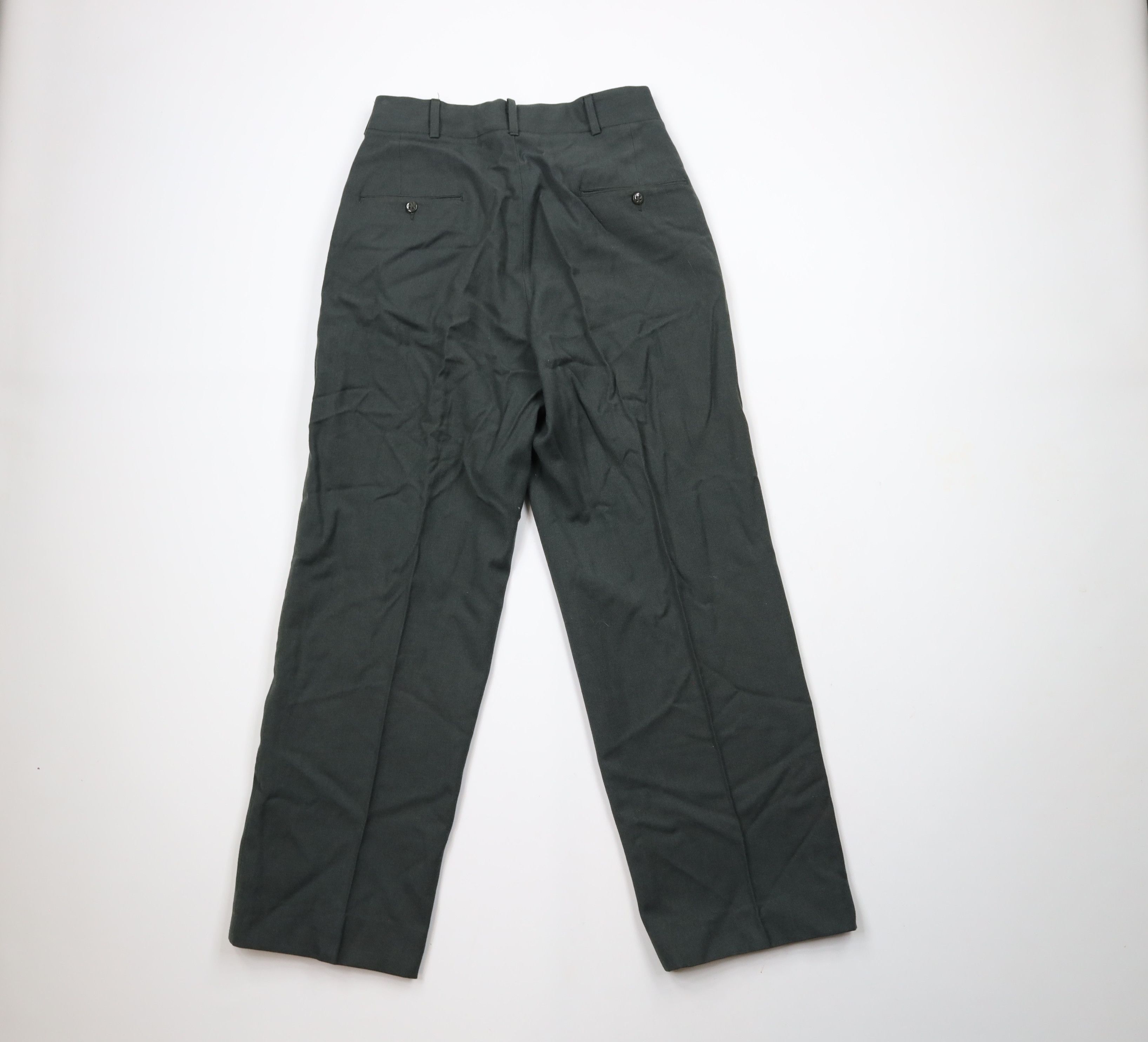 Vintage Vintage 50s Korean War Army Green 44 Trousers Pants USA Size US 30 / EU 46 - 10 Thumbnail