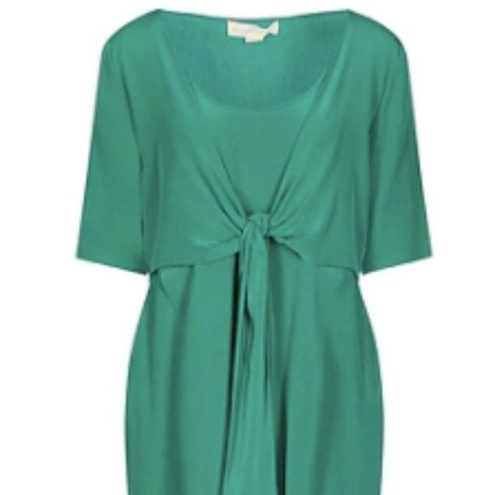 Stella McCartney Stella McCartney Sheath Dress Emerald Green Size 10 Size L / US 10 / IT 46 - 2 Thumbnail