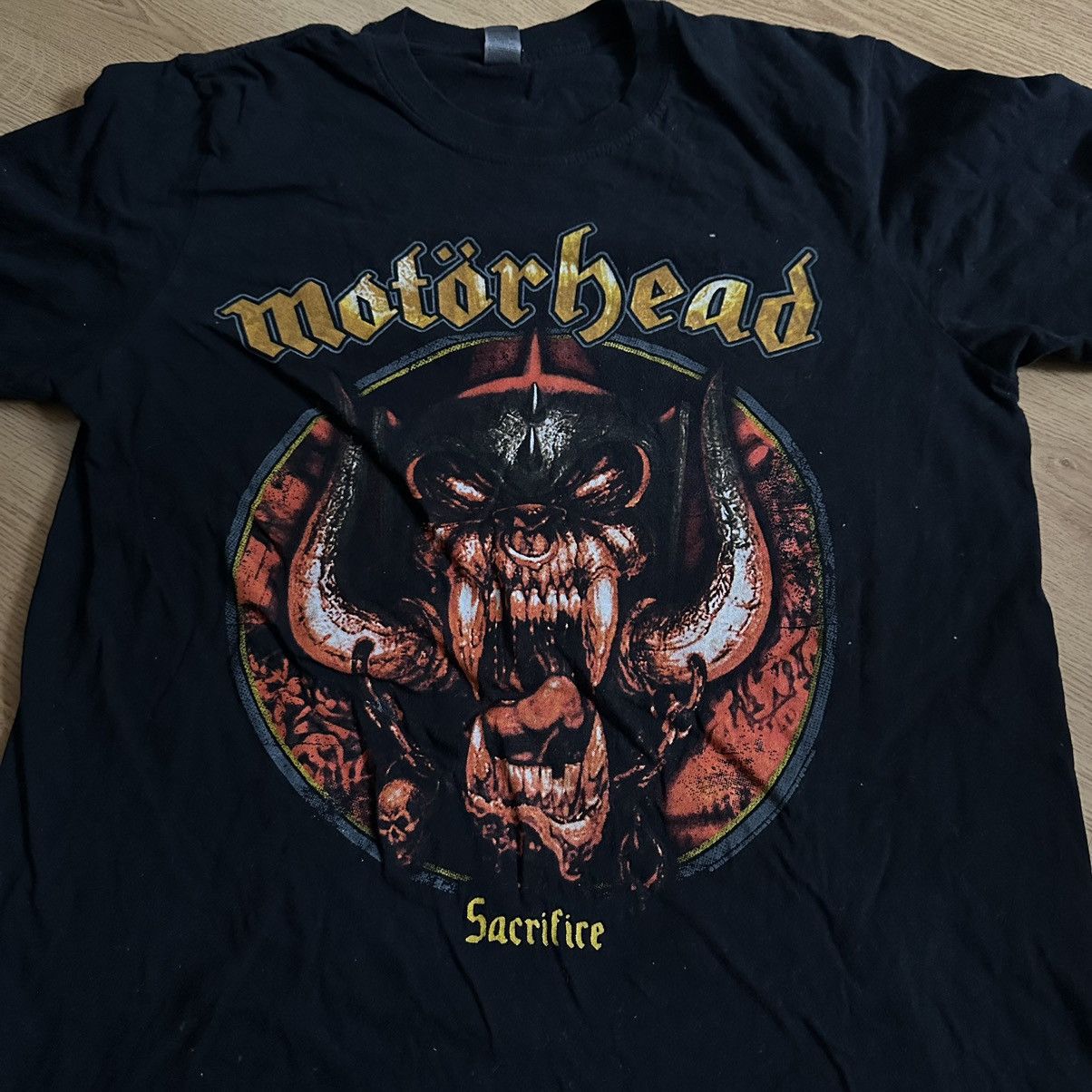 Band Tees × Vintage Motörhead Sacrifice Metal T-Shirt Size US M / EU 48-50 / 2 - 2 Thumbnail