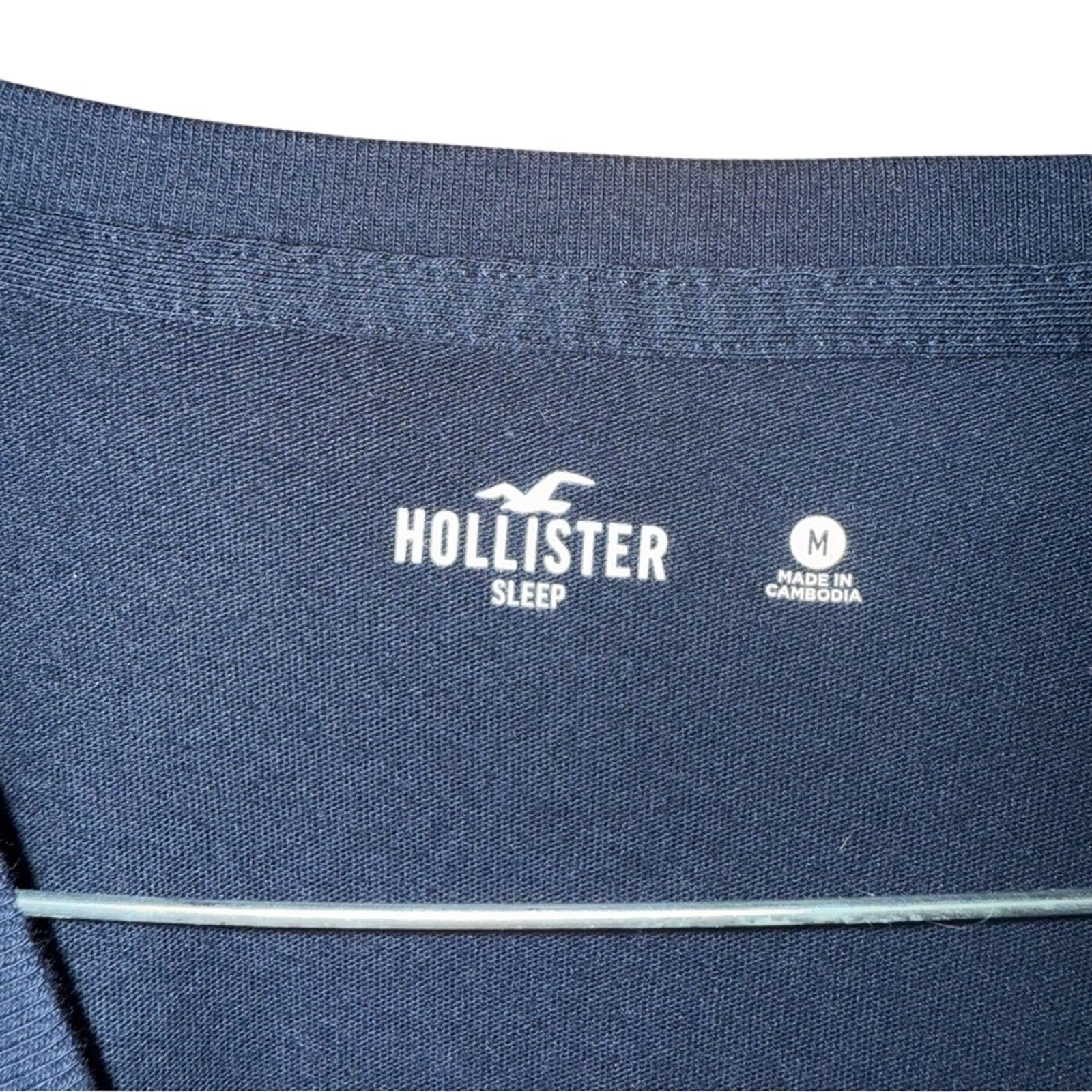Hollister Hollister Size Medium Navy Long Sleeve Shirt Size M / US 6-8 / IT 42-44 - 3 Thumbnail
