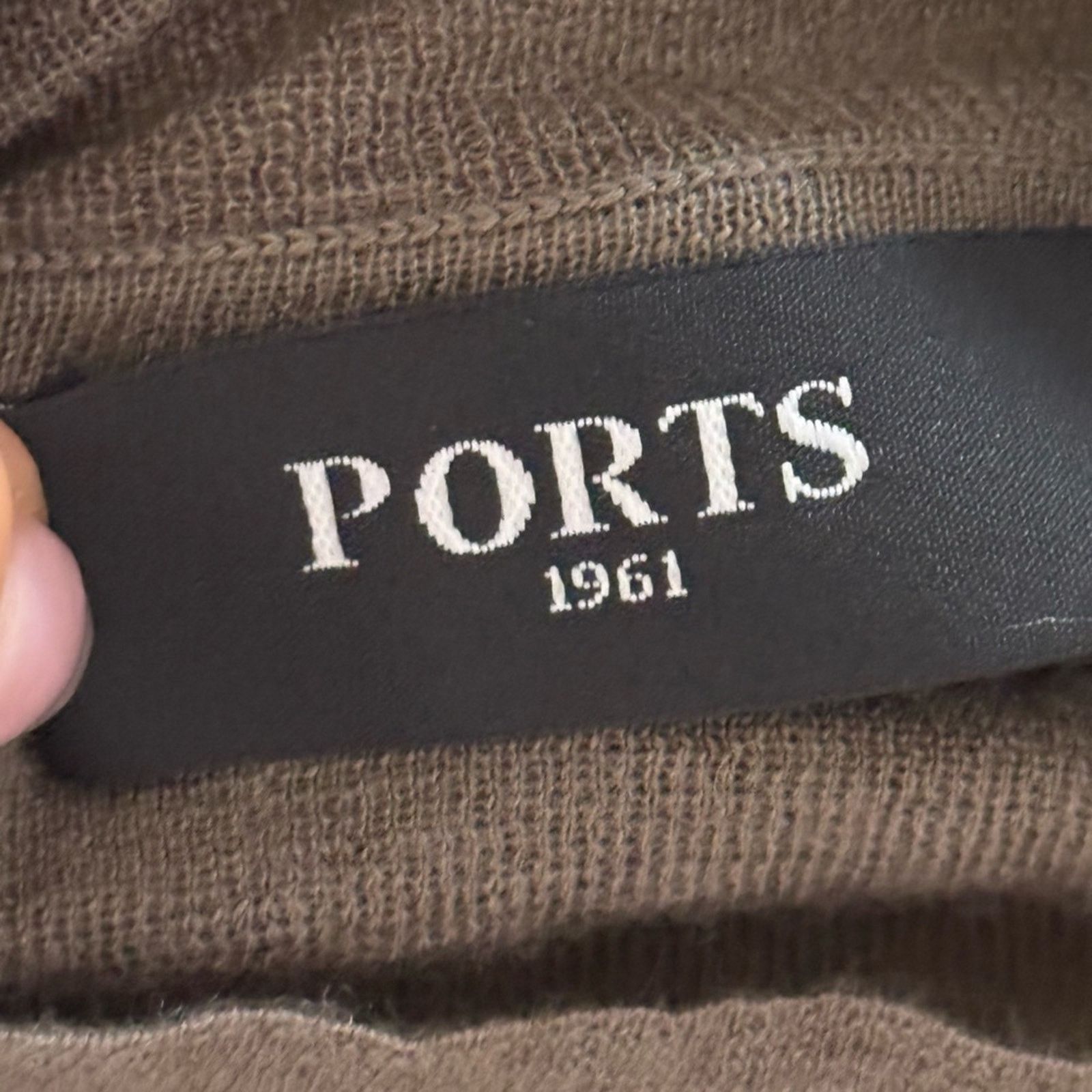 Ports 1961 Ports 1961 Men’s Light Brown Cashmere Turtle Neck NWT Size M / US 6-8 / IT 42-44 - 6 Thumbnail