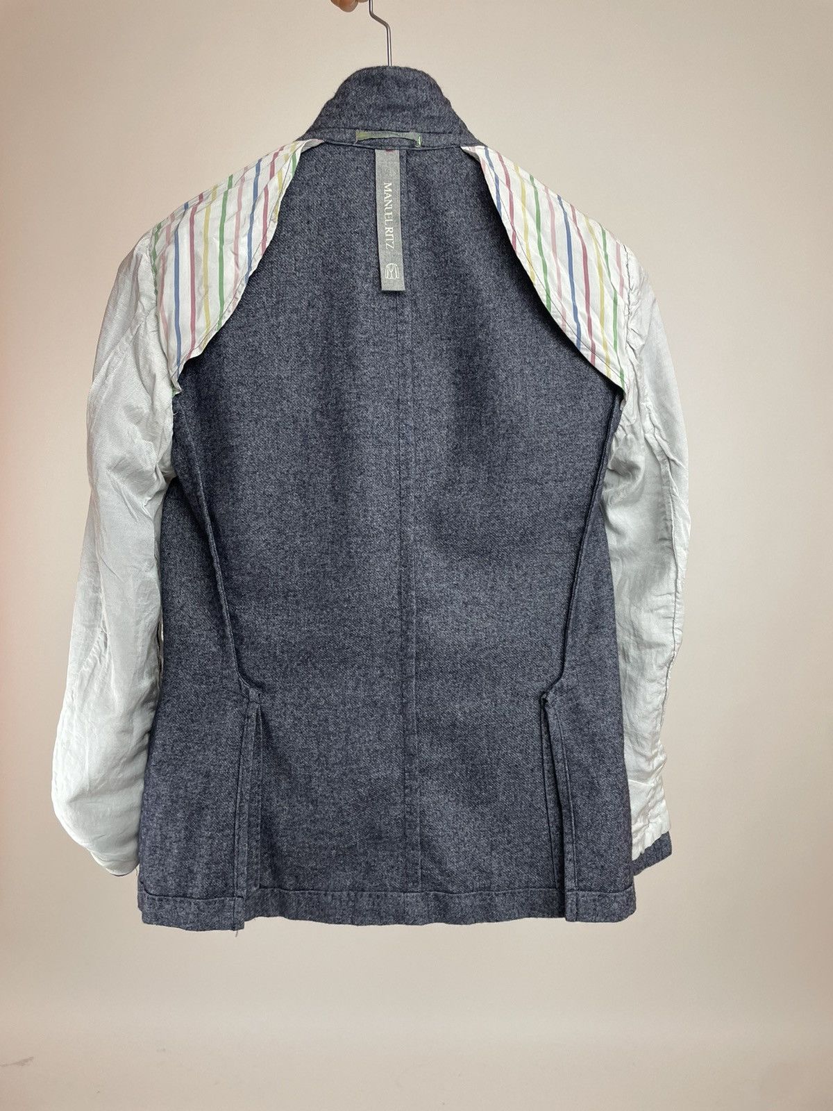 Manuel Ritz Manuel Ritz Wool Blazer toscana pockets Mens size 50 Slim Size 40S - 14 Thumbnail