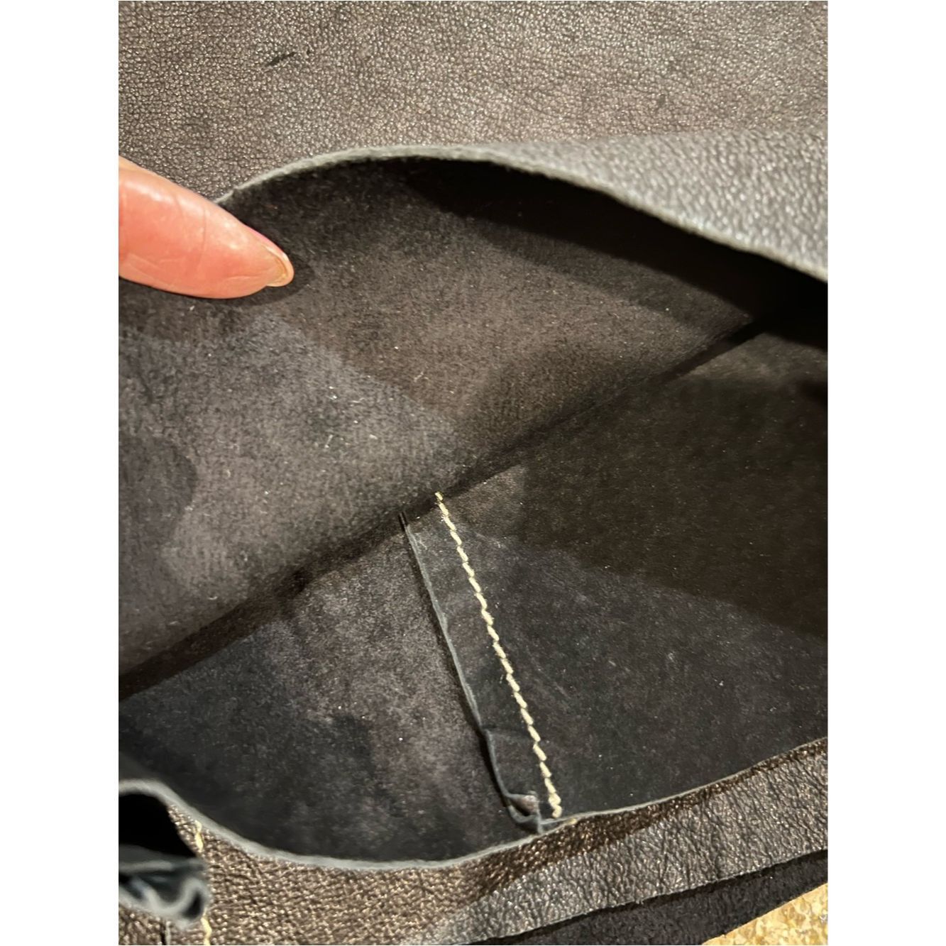 Other Poleci Black Leather Bootcut Pants XS 0–2 Low Rise Sample C Size 26" / US 2 / IT 38 - 5 Thumbnail