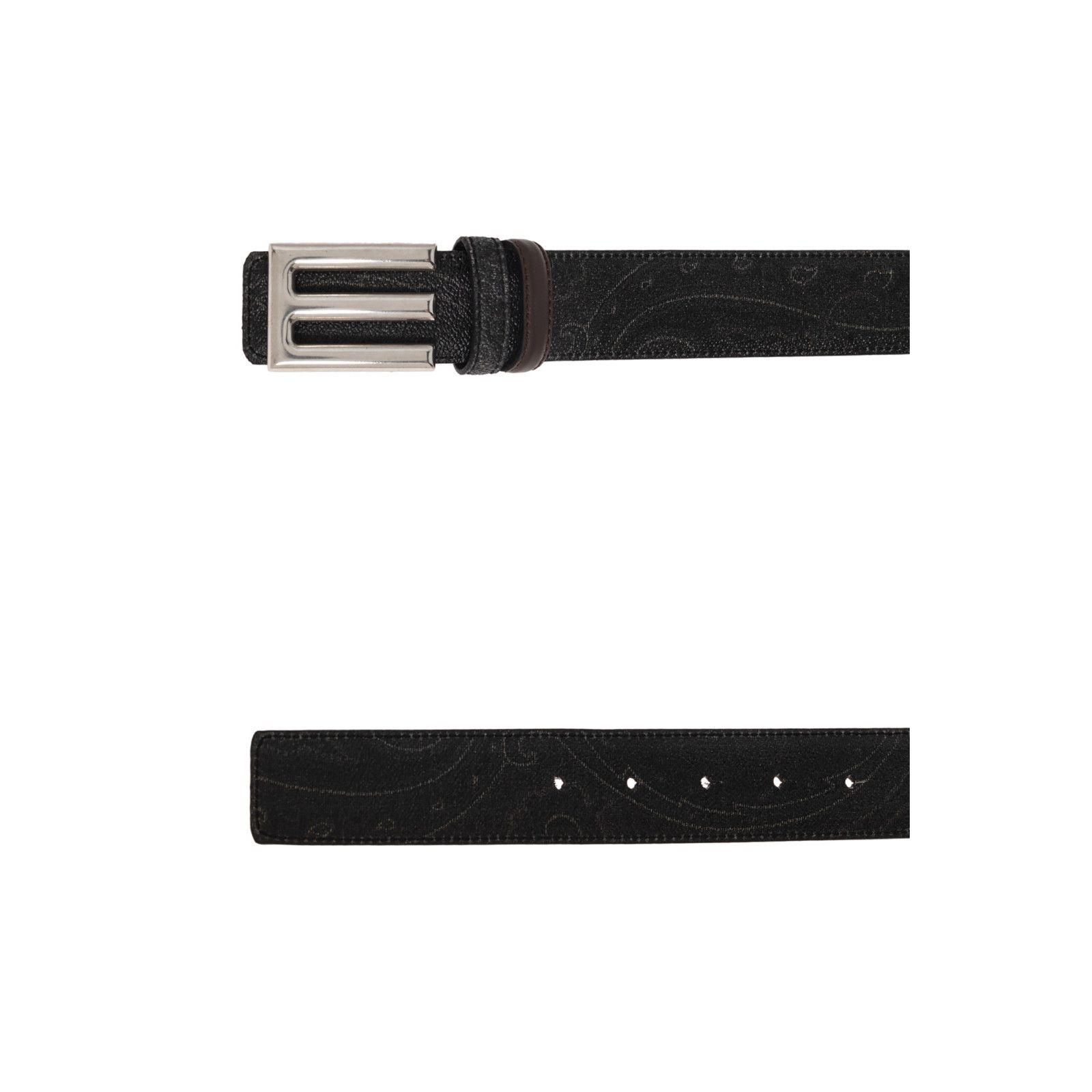 Etro ETRO Brown Reversible Belt New & Authentic (Men's size:85;) Size ONE SIZE - 3 Thumbnail