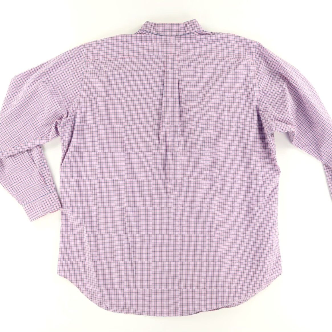 Ralph Lauren Ralph Lauren Poplin Cotton Gingham Long Sleeve Button Down Shirt Pink Mens 2XLT Size US XXL / EU 58 / 5 - 4 Thumbnail