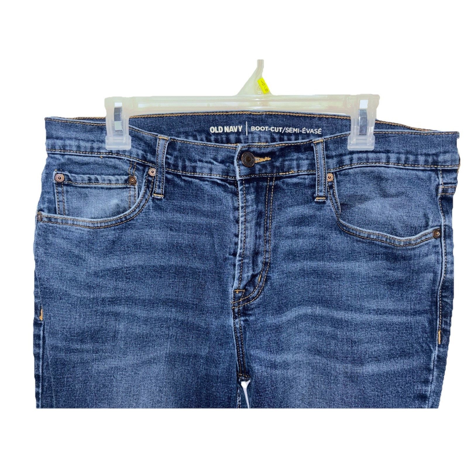 Old Navy Old Navy Bootcut Blue Jeans 34x32 Men’s EUC Size US 34 / EU 50 - 3 Thumbnail