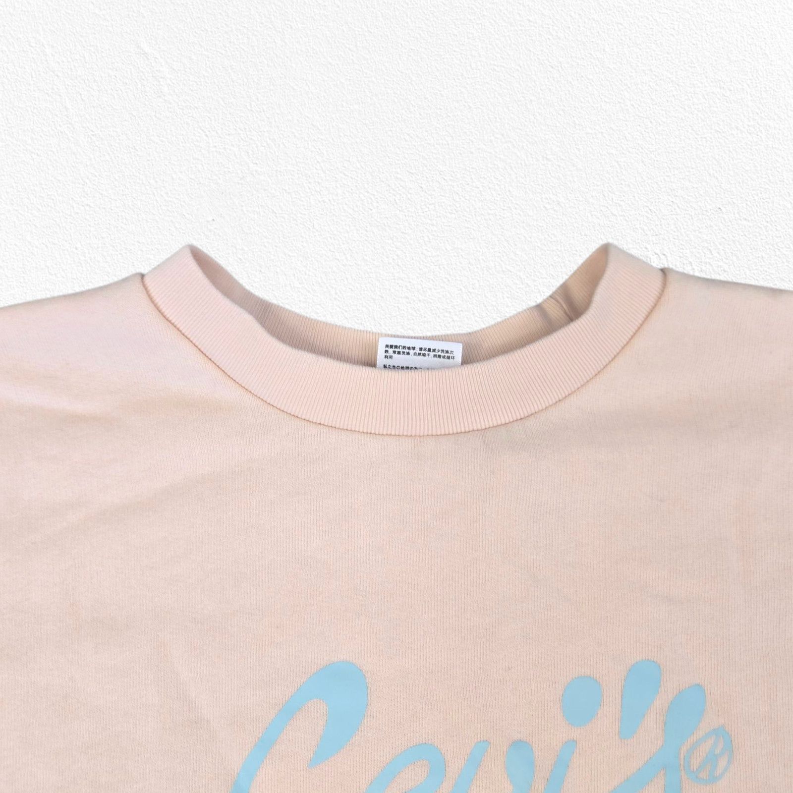 Levi's Levi's Peach Pink Graphic Logo Cropped Sweatshirt Size Small Size S / US 4 / IT 40 - 3 Thumbnail